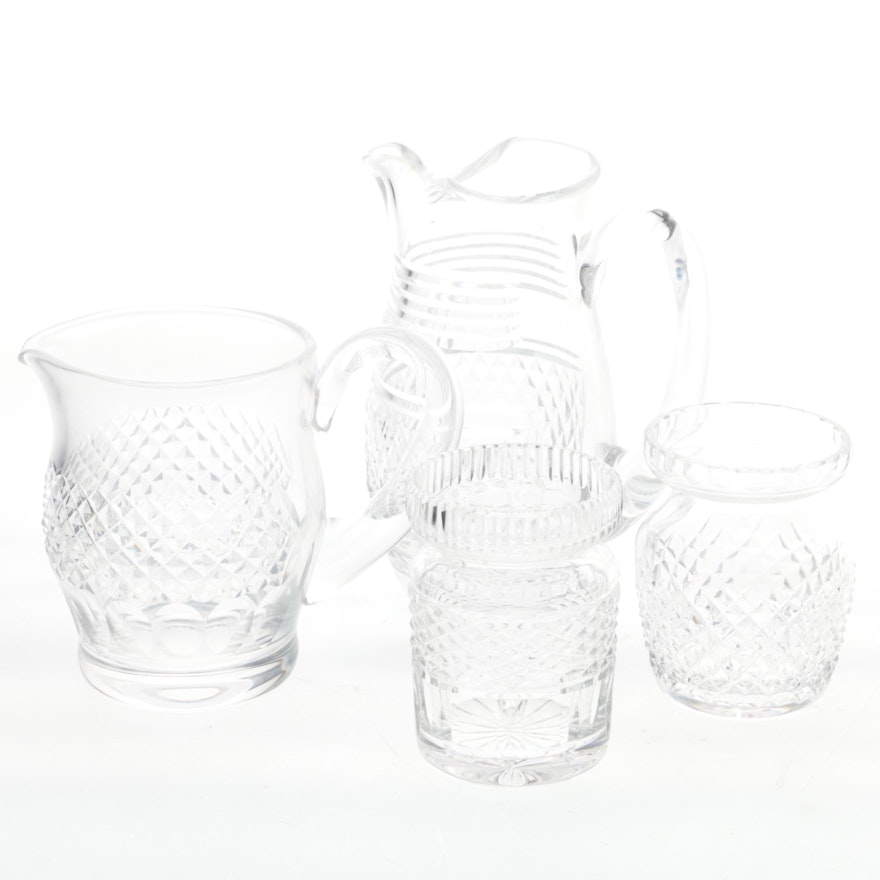 Waterford Crystal Honey Jars and Pitchers