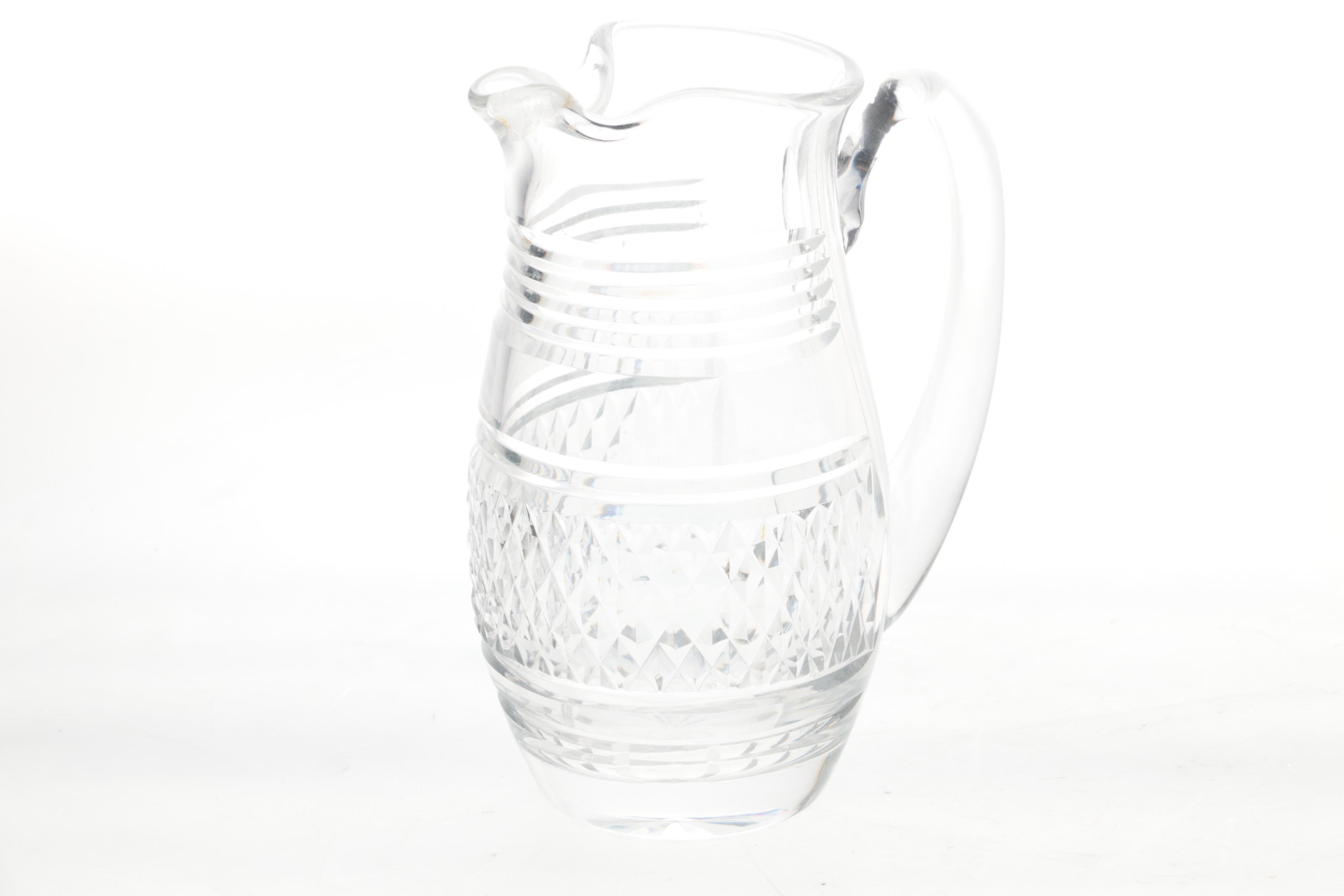 Waterford Crystal Honey Jars and Pitchers