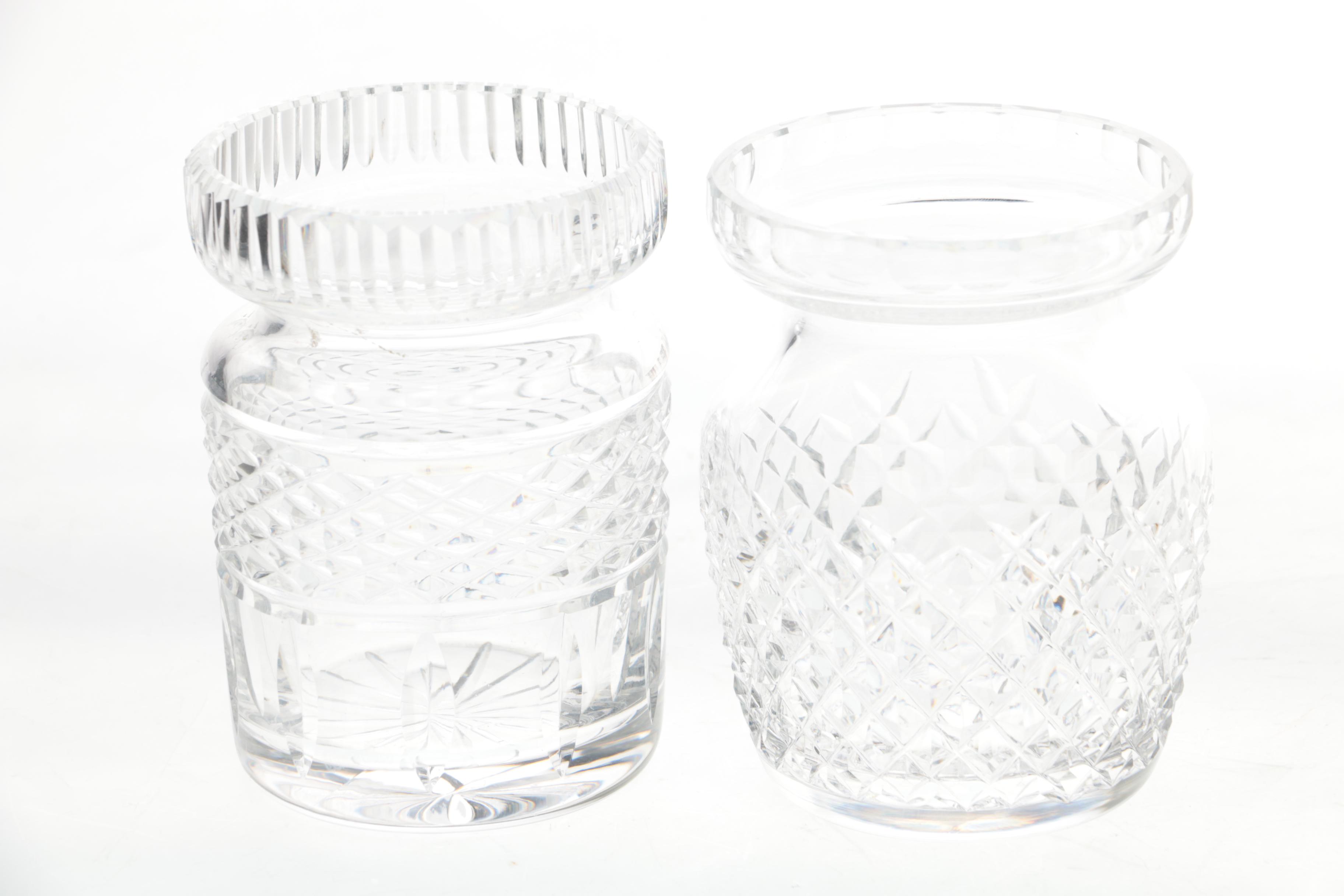 Waterford Crystal Honey Jars and Pitchers
