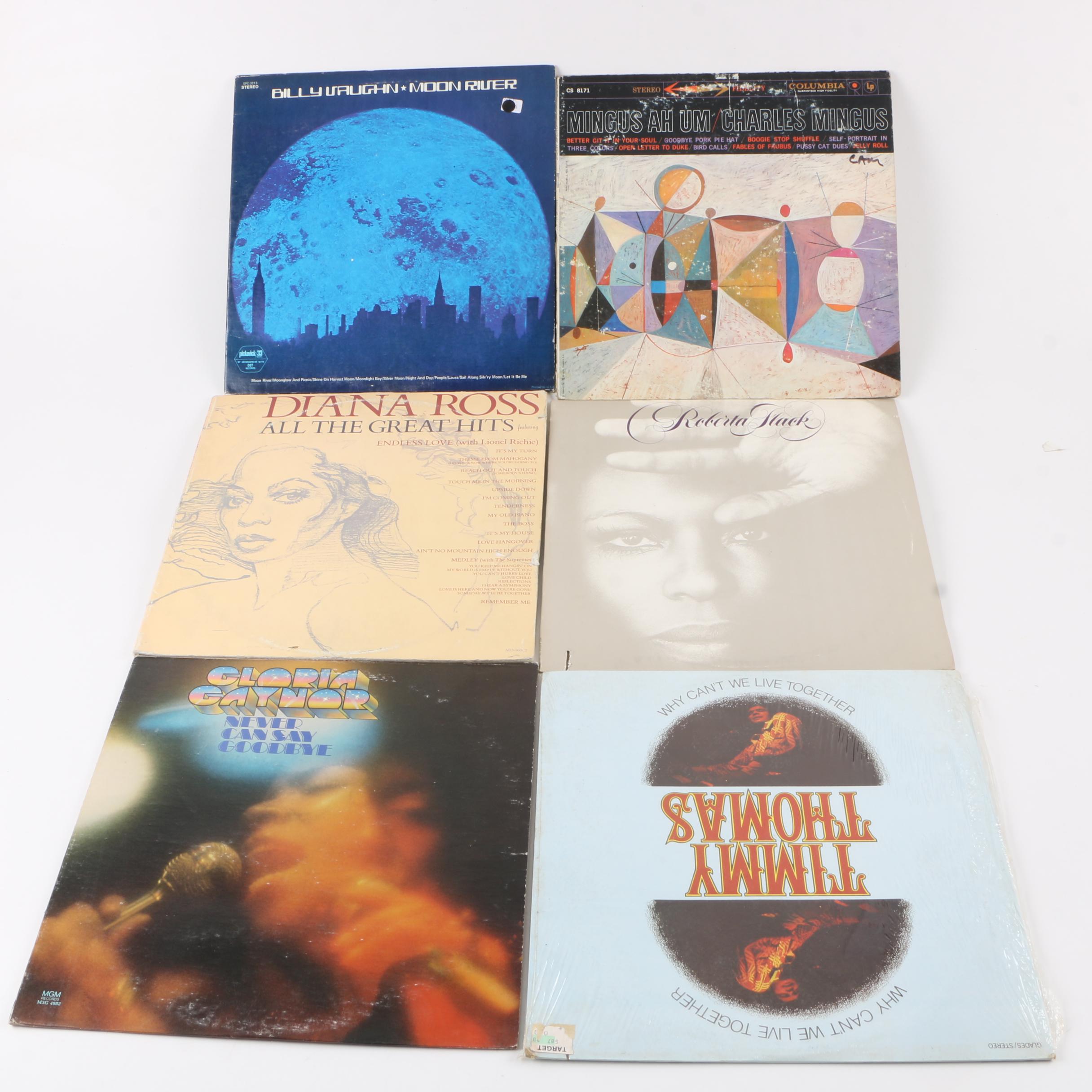 Vintage R&B and Disco Records Including Aretha, Diana Ross, Gloria Gaynor