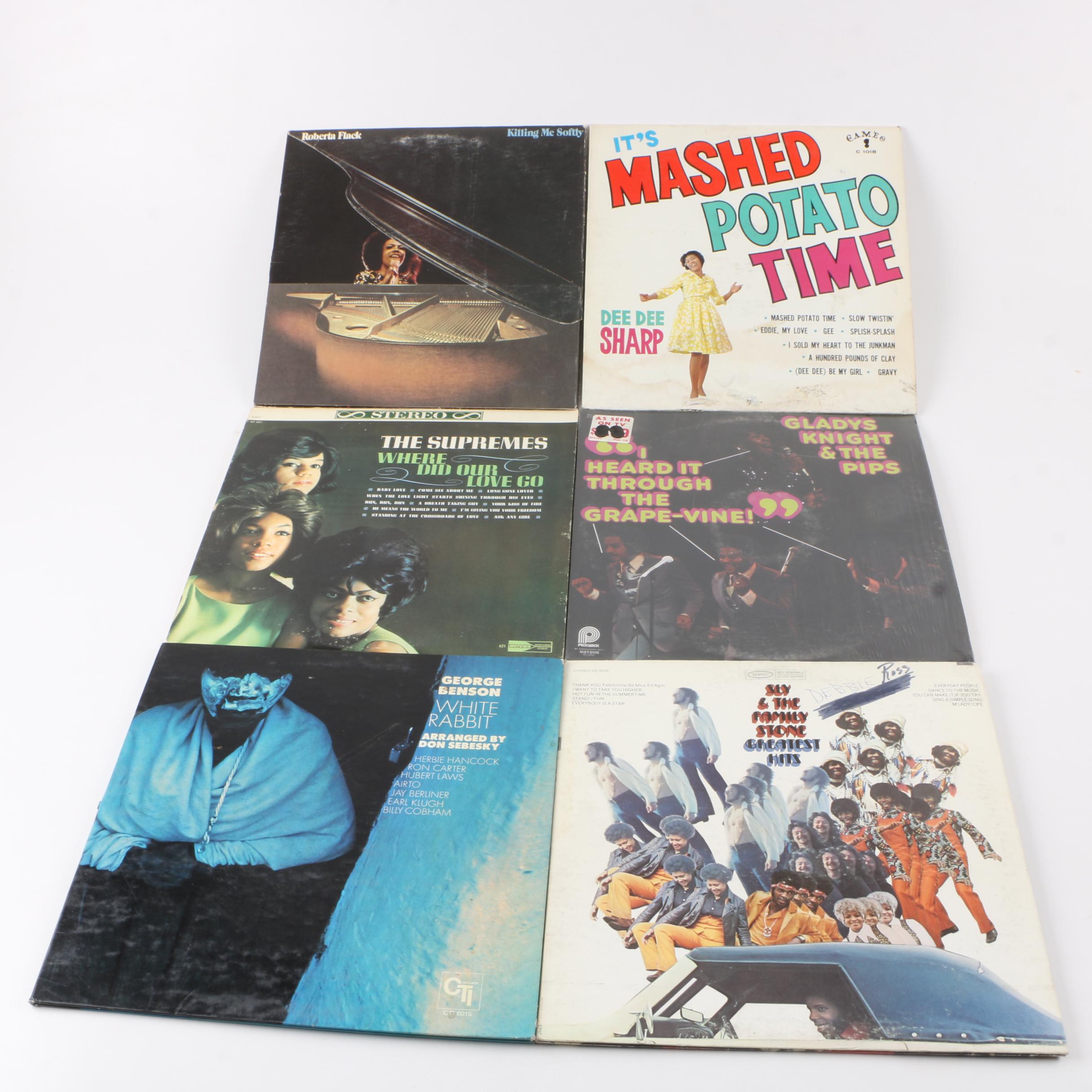 Vintage R&B and Disco Records Including Aretha, Diana Ross, Gloria Gaynor