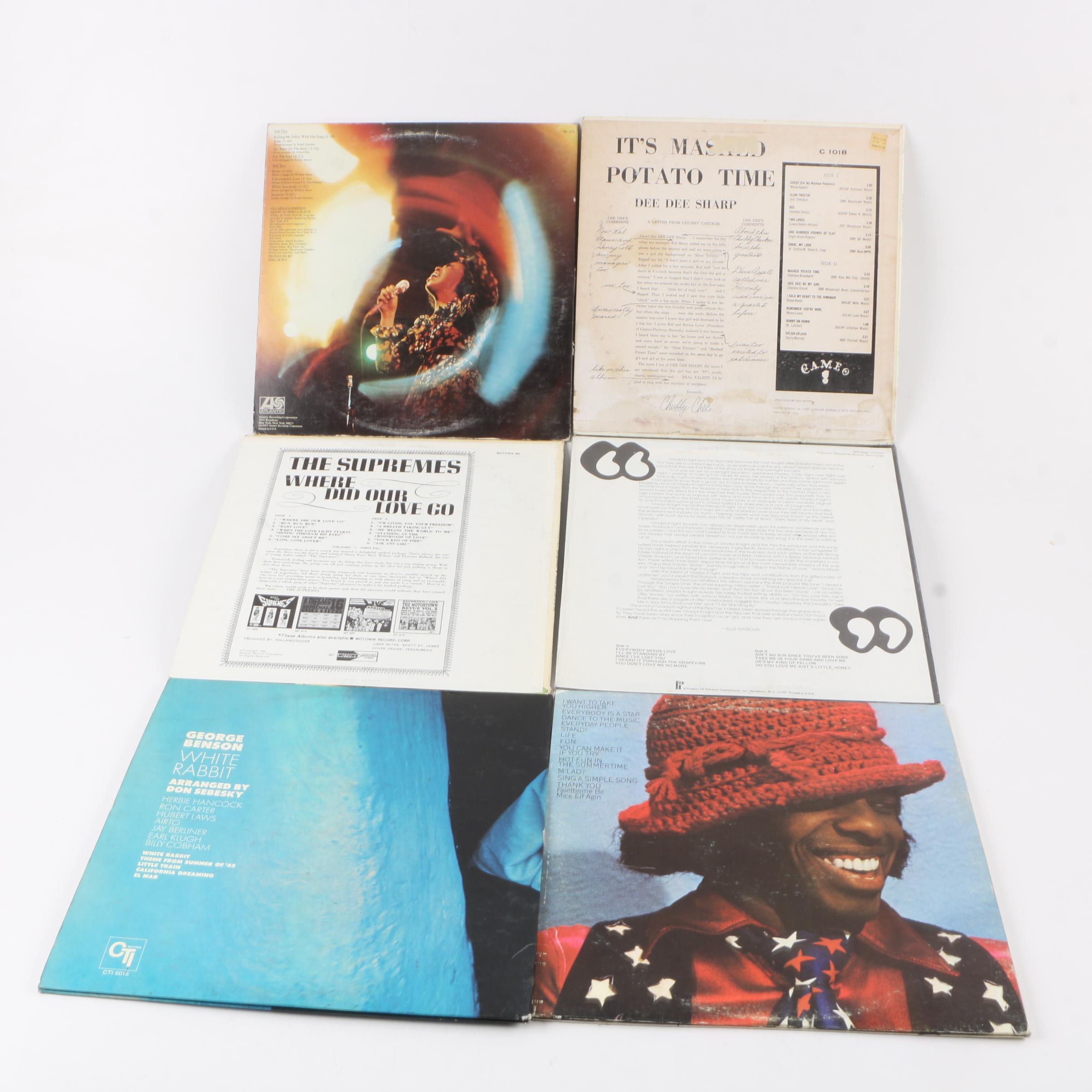 Vintage R&B and Disco Records Including Aretha, Diana Ross, Gloria Gaynor