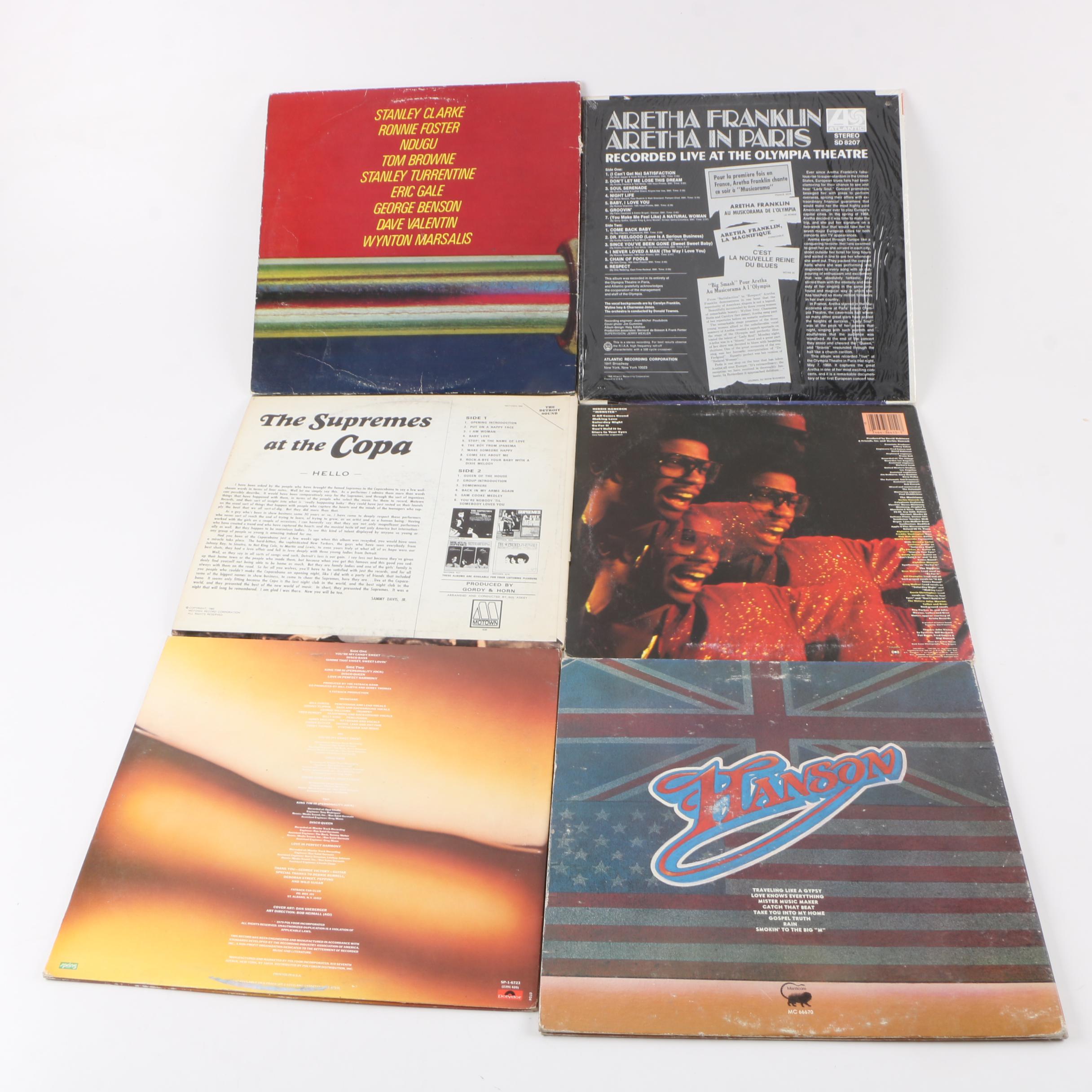 Vintage R&B and Disco Records Including Aretha, Diana Ross, Gloria Gaynor