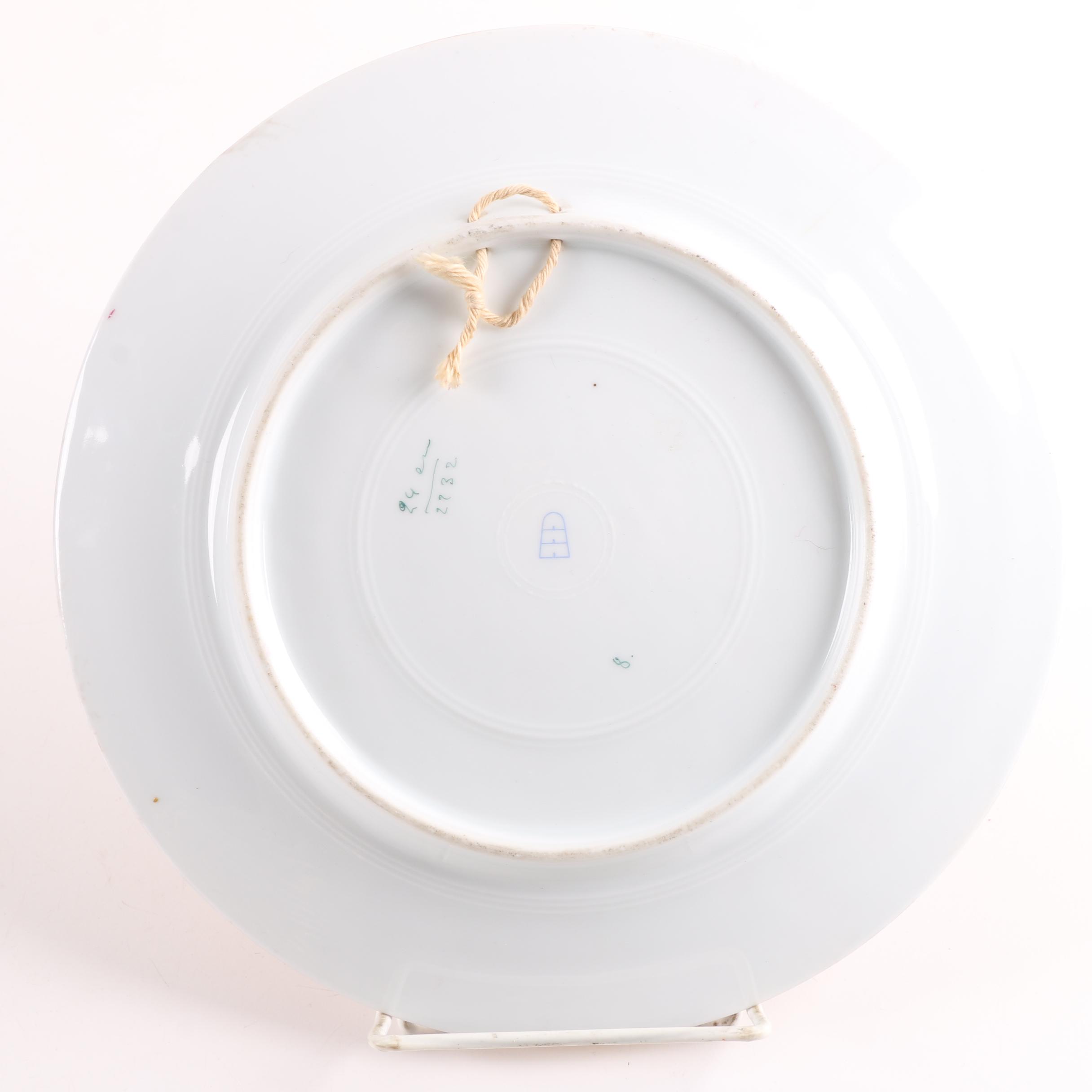 Antique Royal Vienna Porcelain Plates