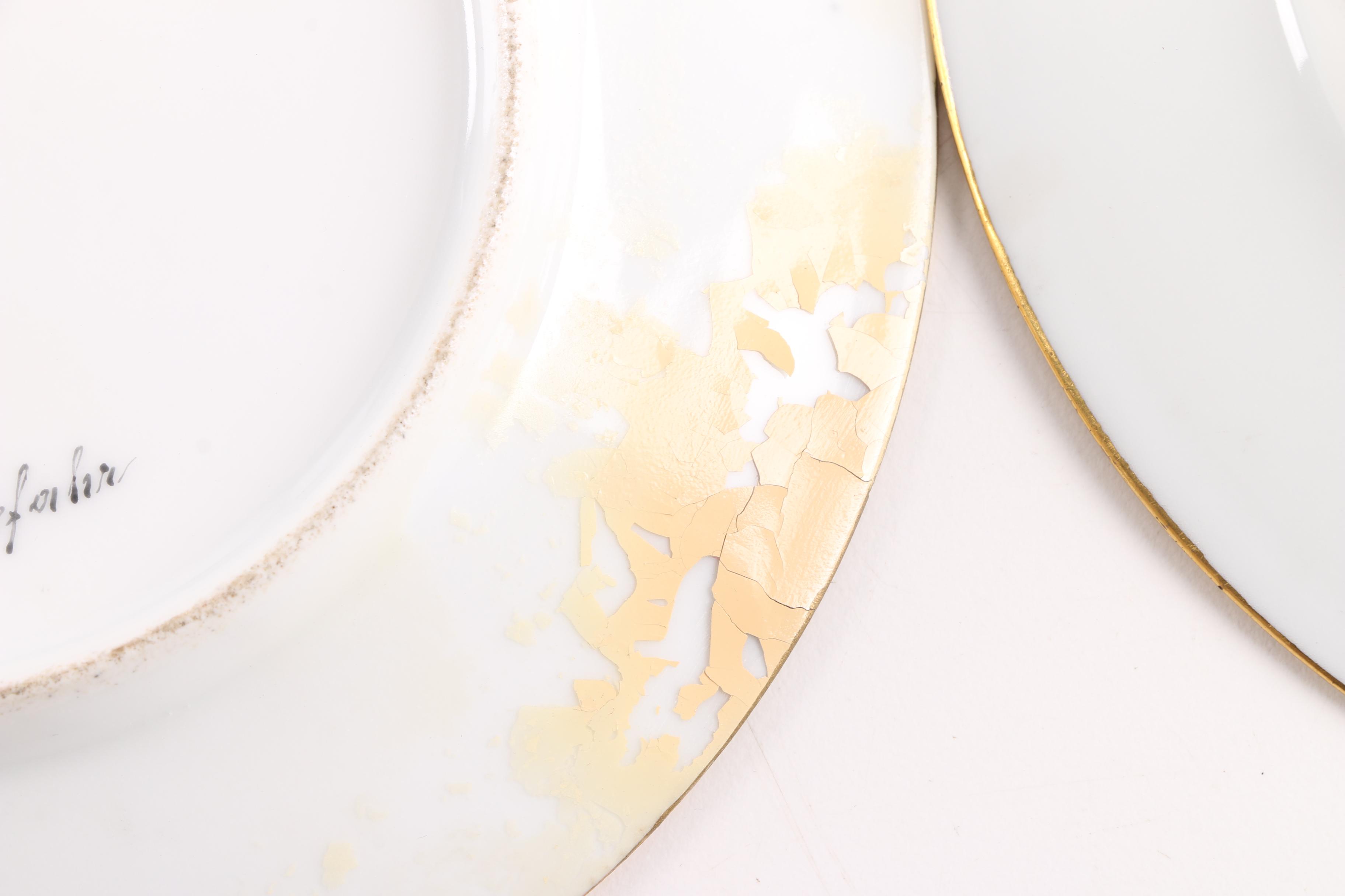 Antique Royal Vienna Porcelain Plates