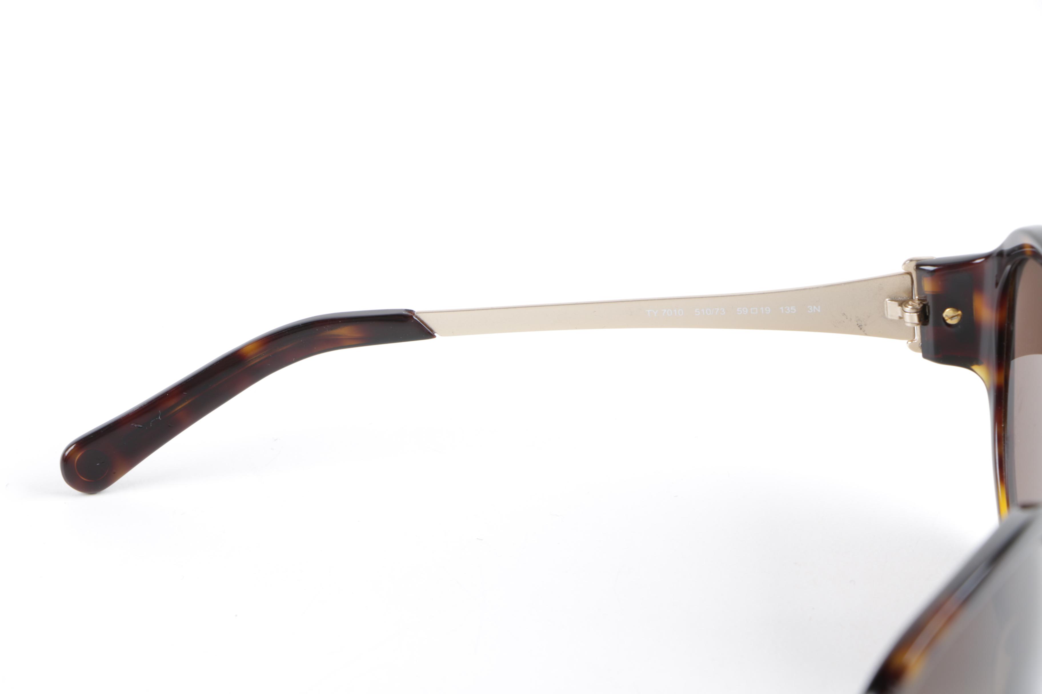 Tory Burch TY 7010 Tortoiseshell Style Sunglasses with Case