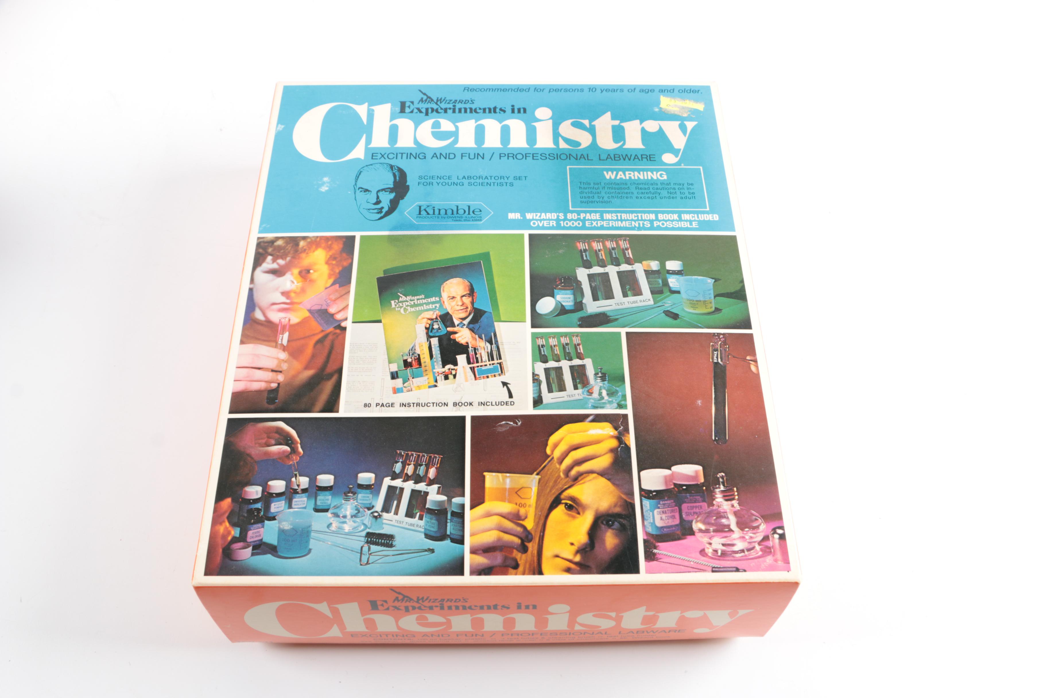Vintage Children's Chemistry and Science Kits