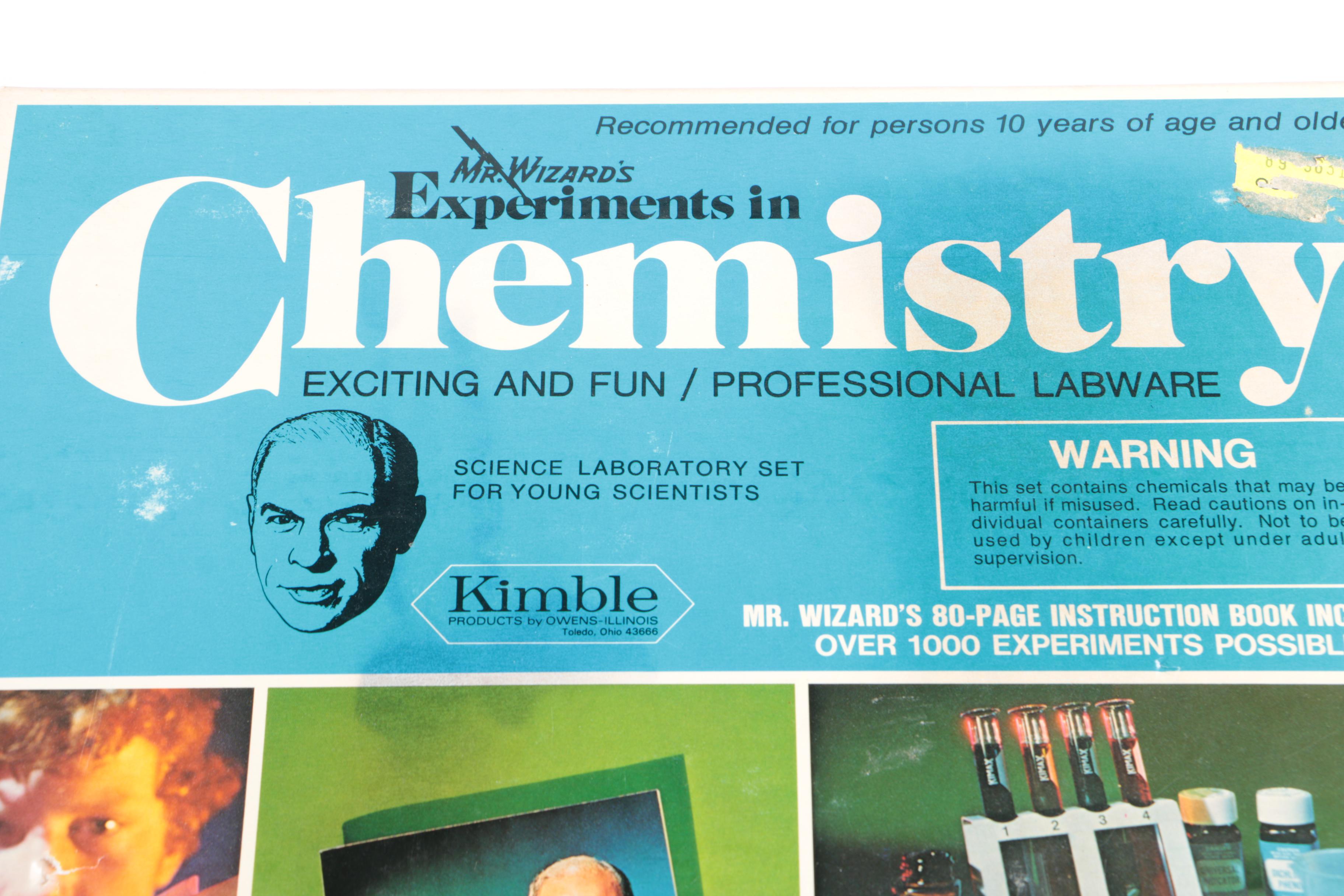 Vintage Children's Chemistry and Science Kits