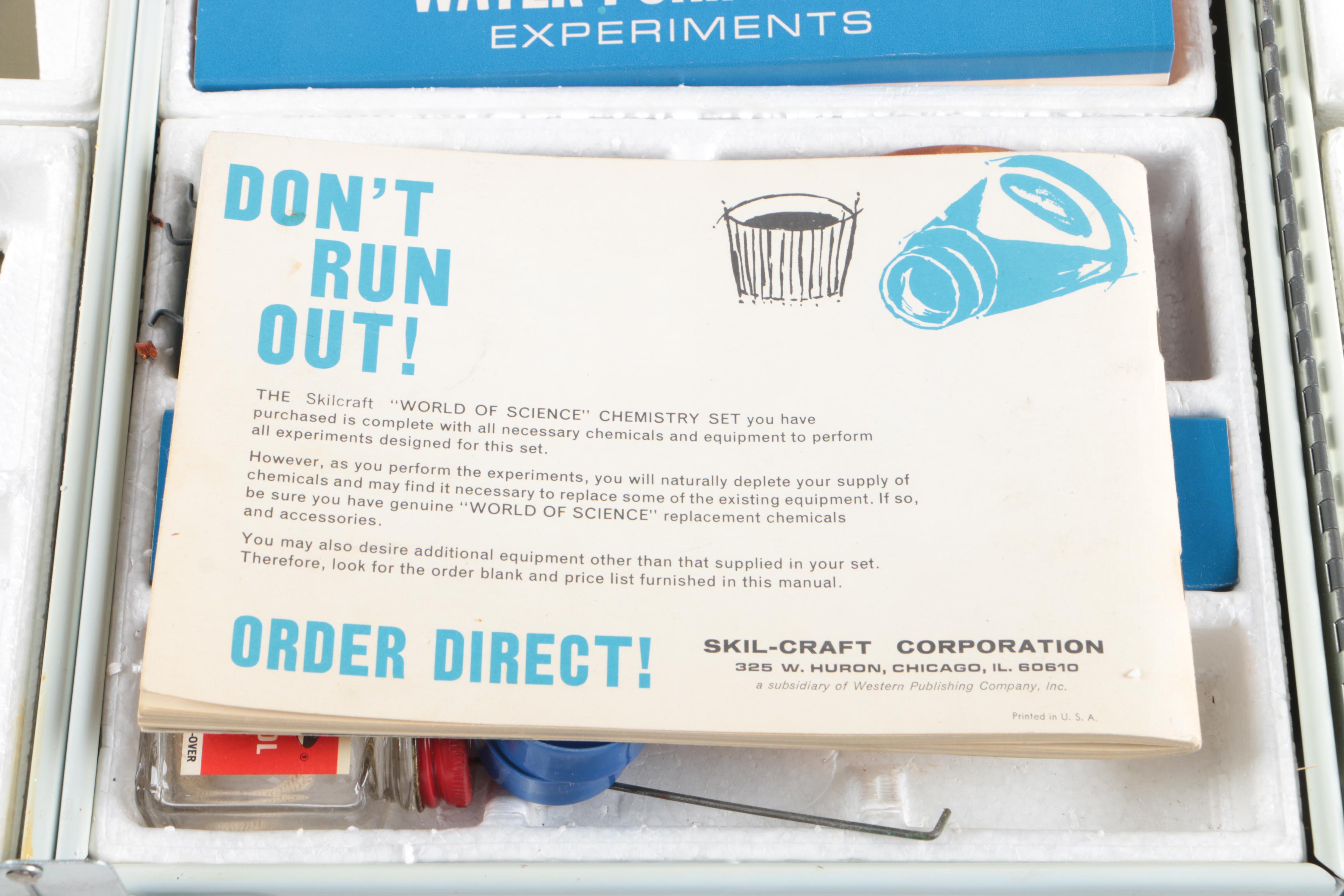 Vintage Children's Chemistry and Science Kits