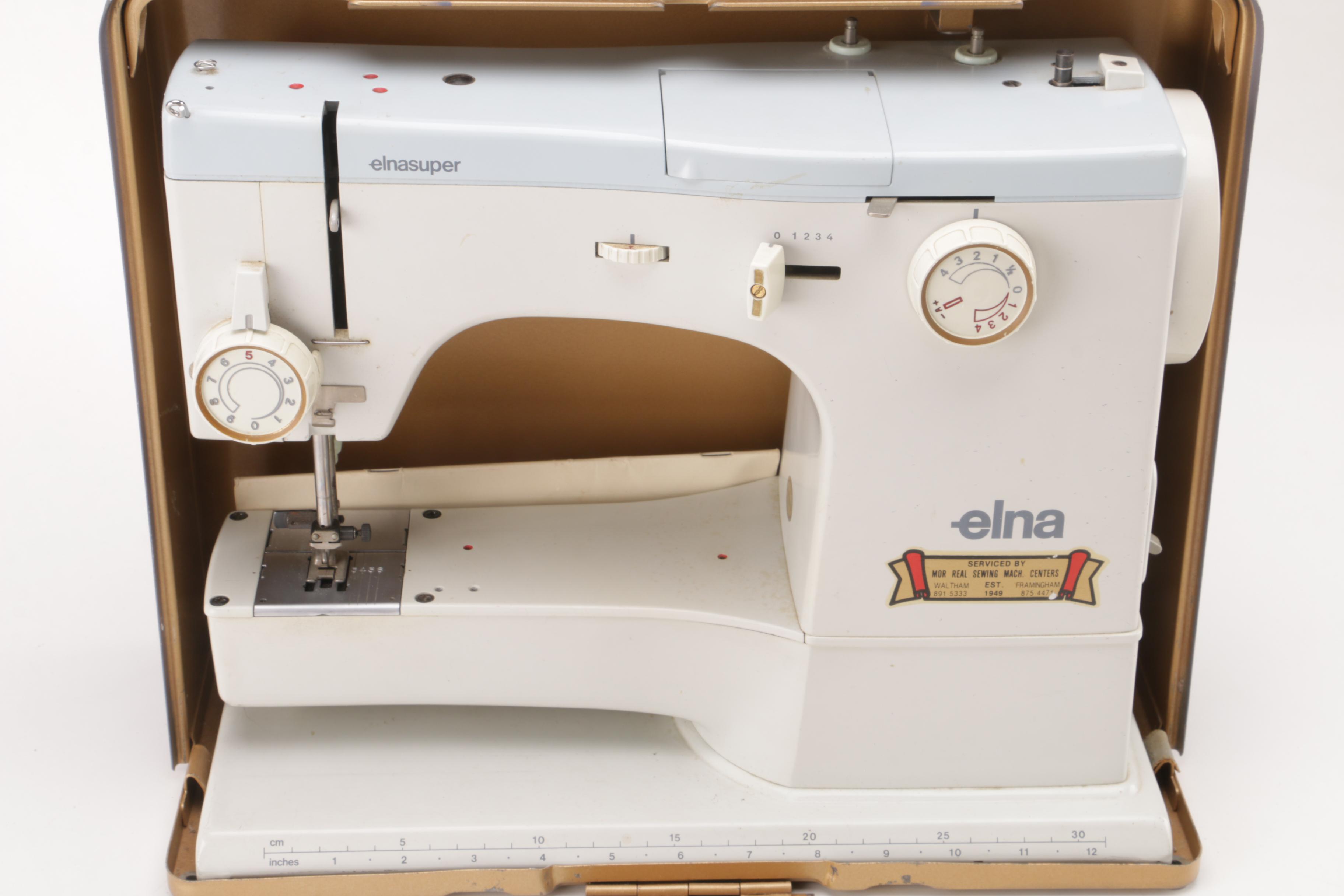 Vintage Elna Sewing Machine