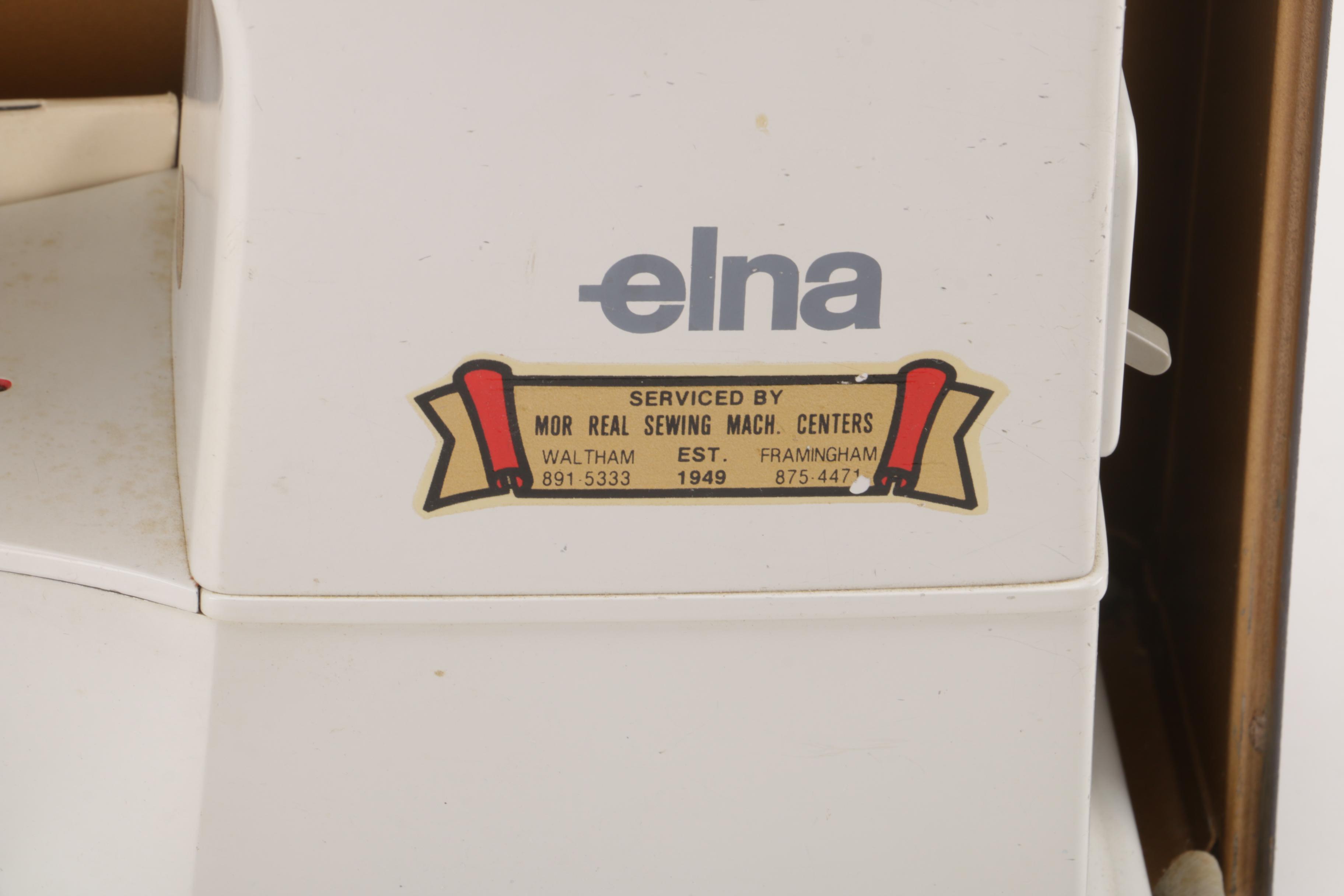 Vintage Elna Sewing Machine