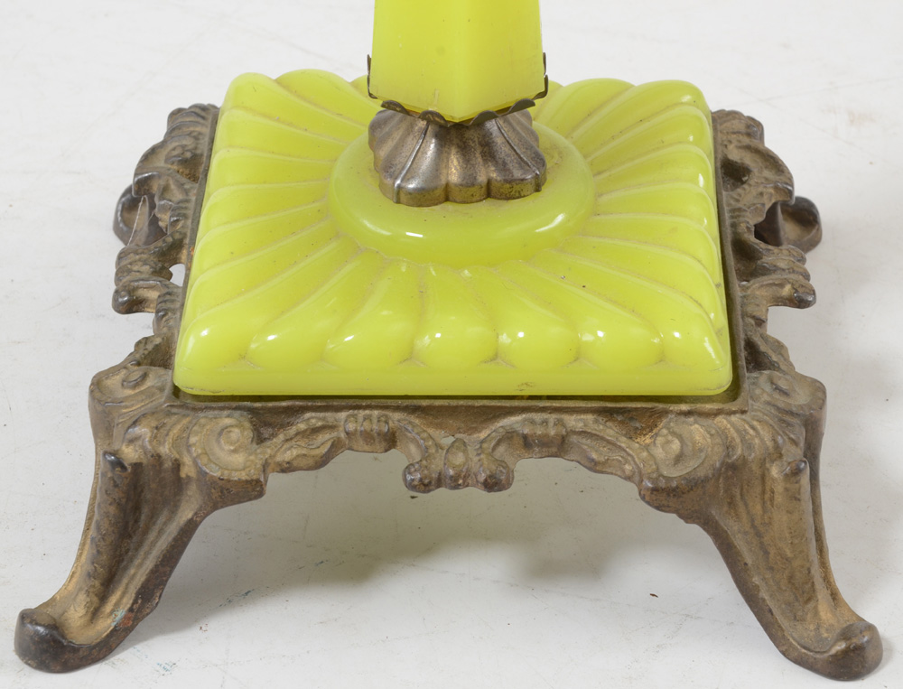 Art Deco Cast Iron Floor Lamp