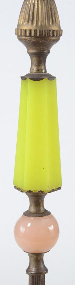 Art Deco Cast Iron Floor Lamp