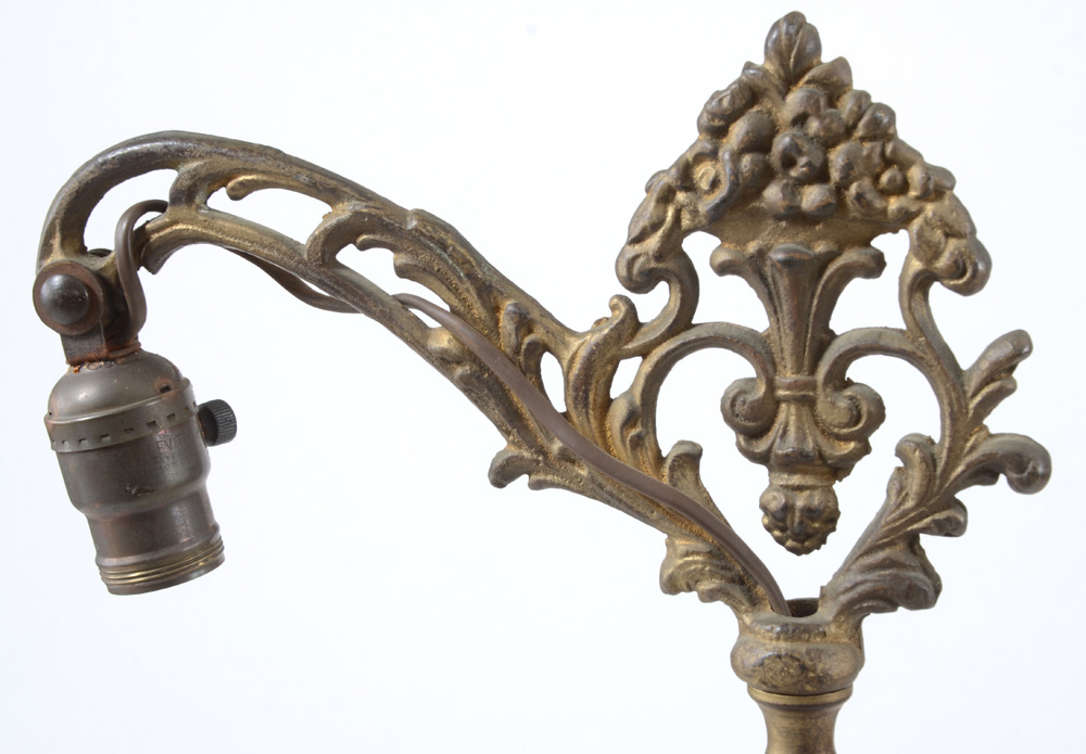 Art Deco Cast Iron Floor Lamp