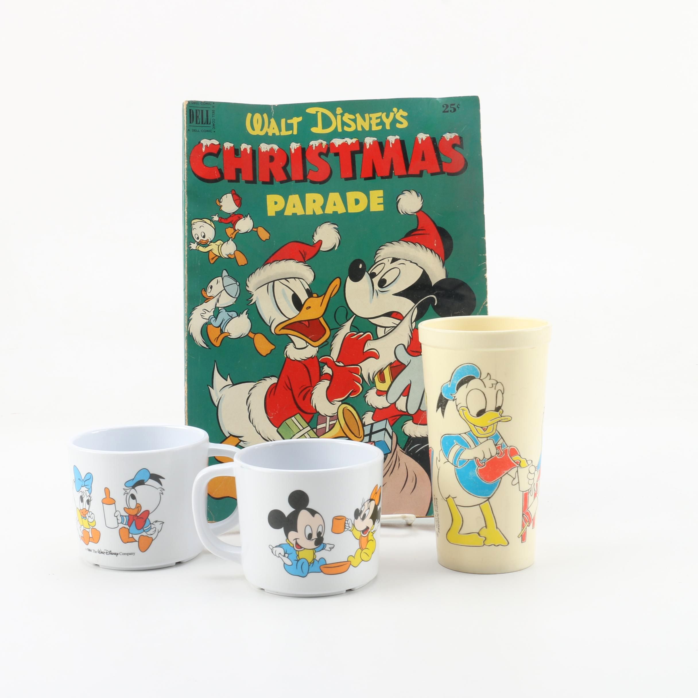 Disney Collectibles including Christmas Comic