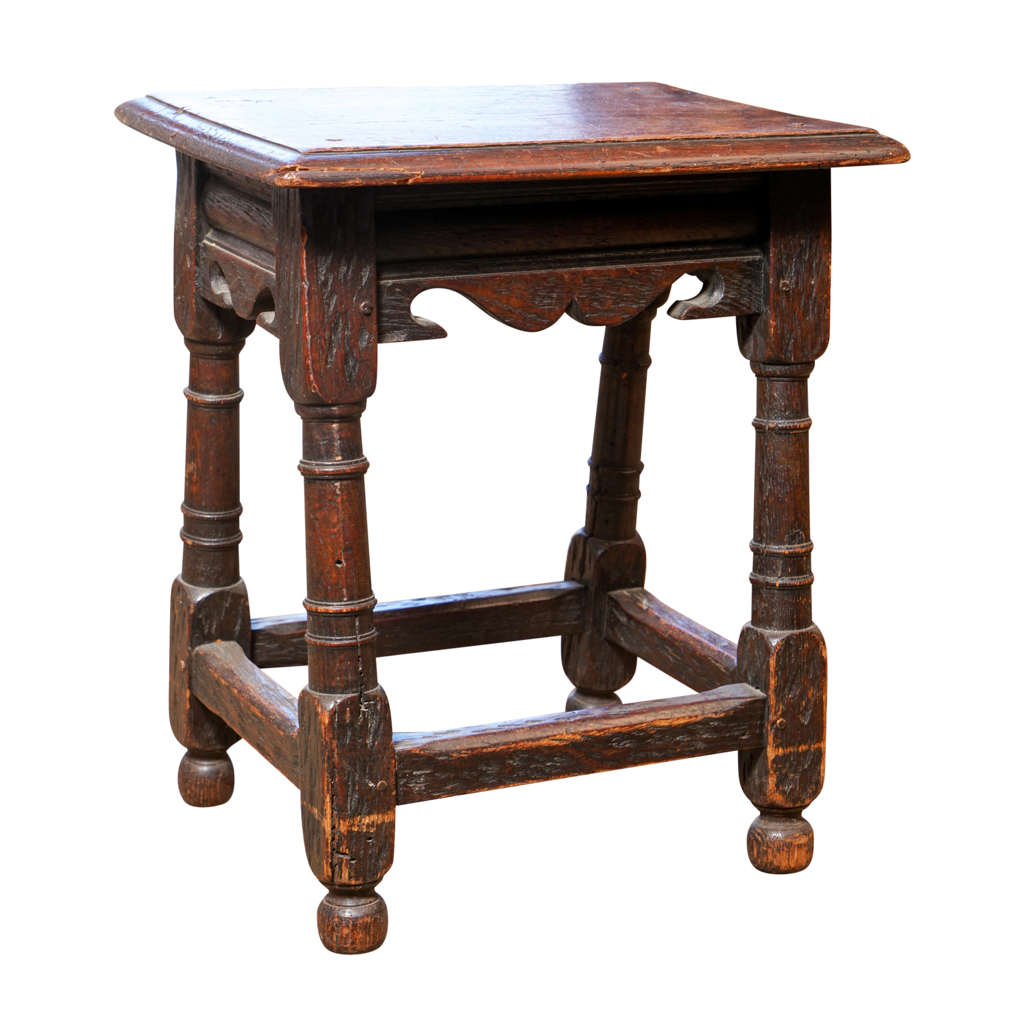 Fine Replica 17th Century Style French Oak Tavern Table