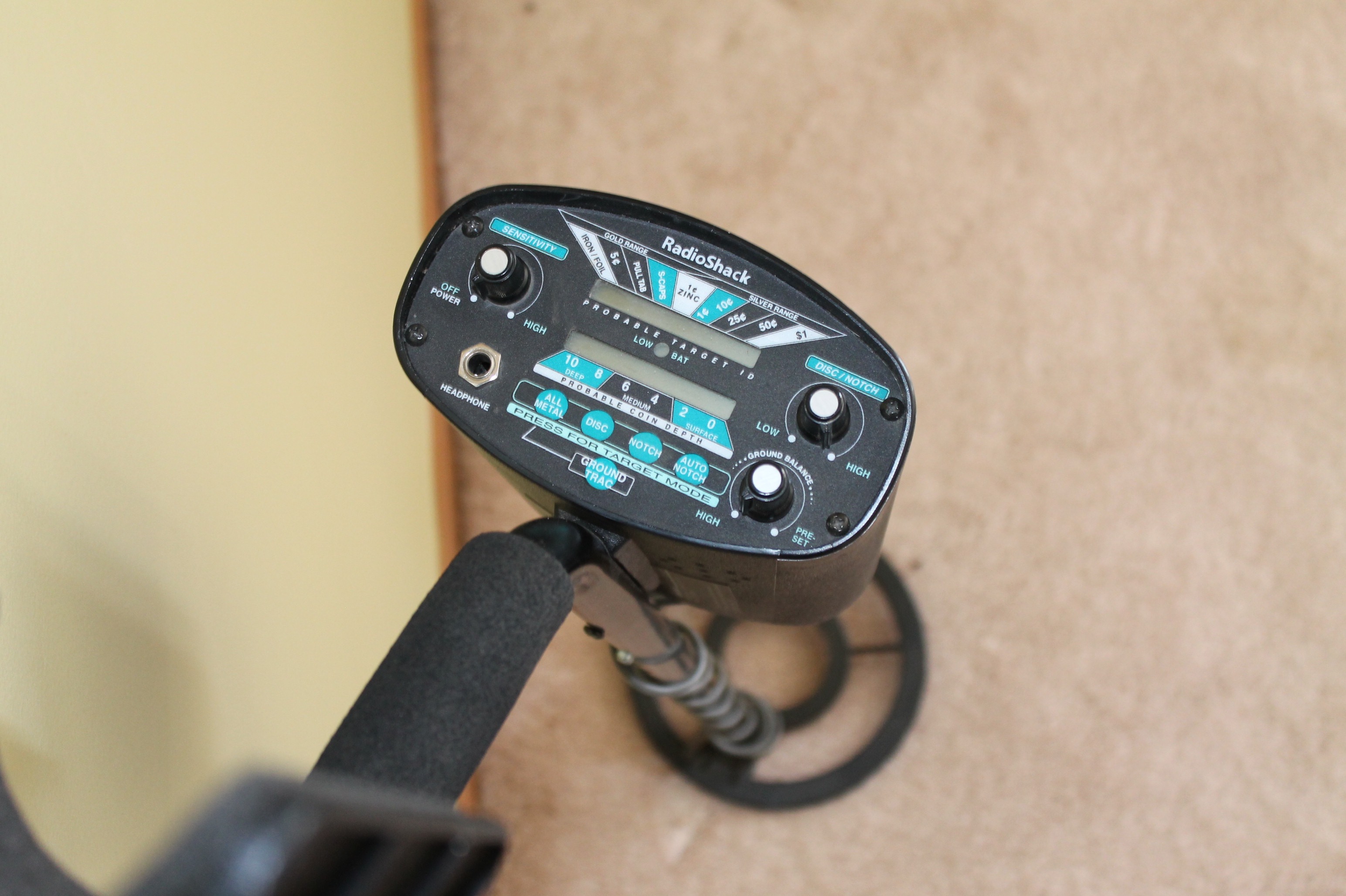 Radio Shack Metal Detector