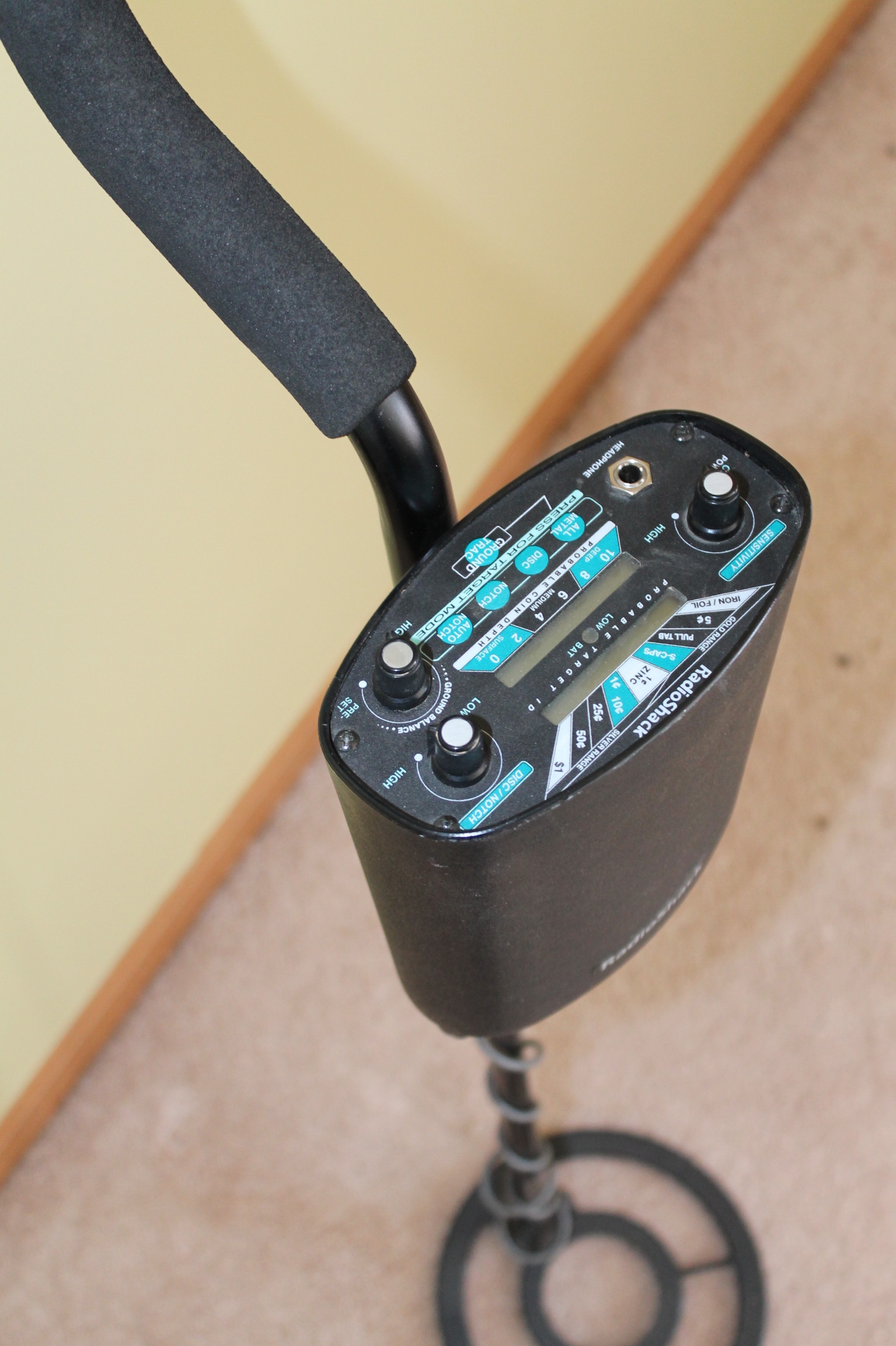 Radio Shack Metal Detector