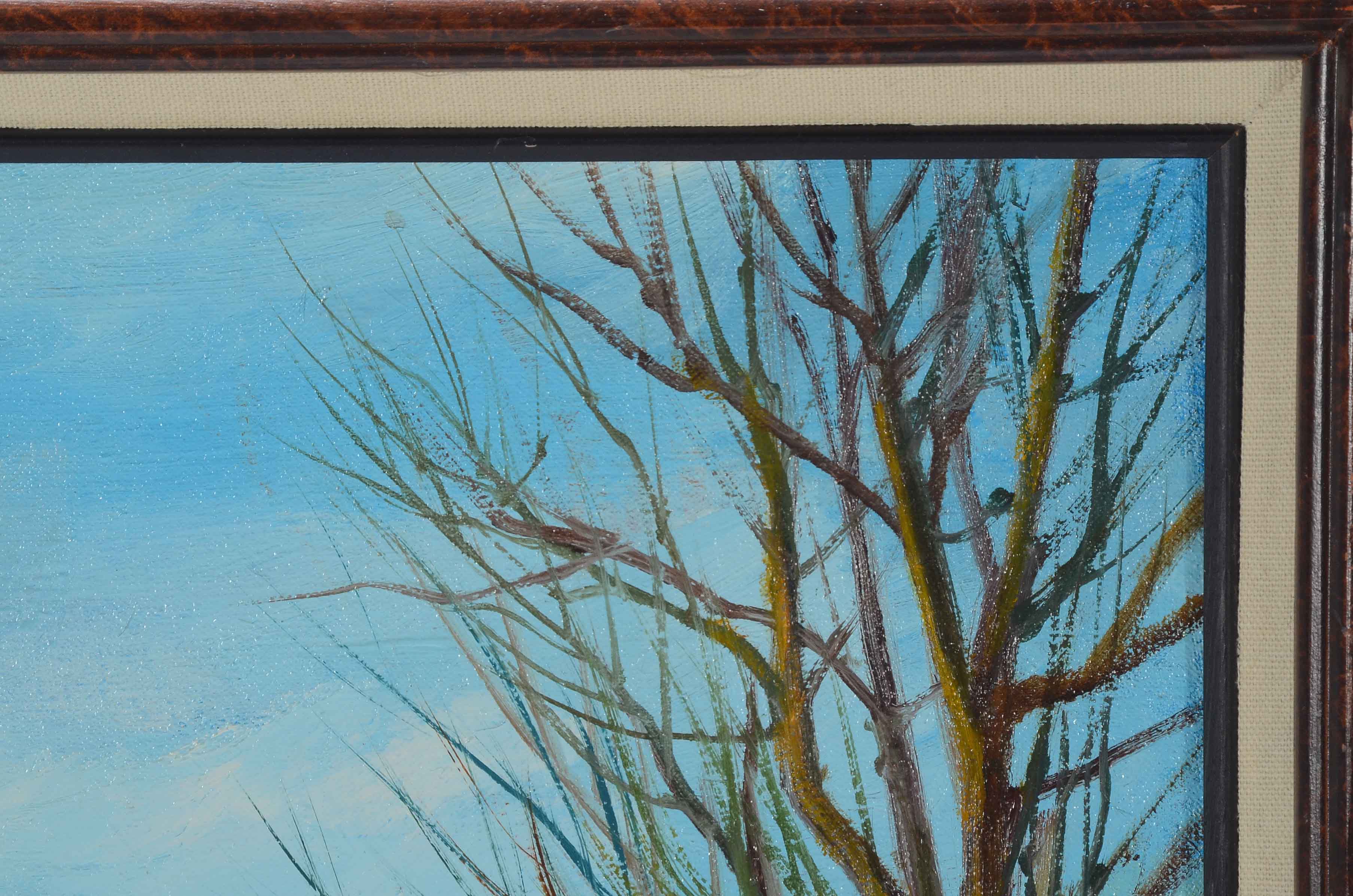 James Devore Oil Painting "Ohio Farm"