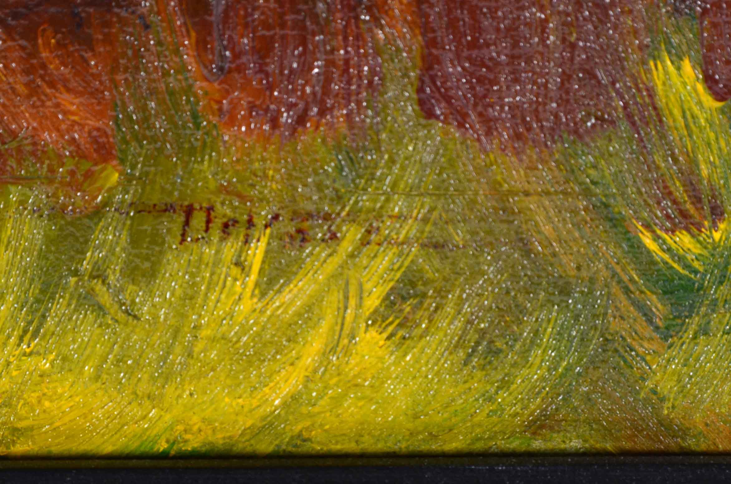 James Devore Oil Painting "Ohio Farm"