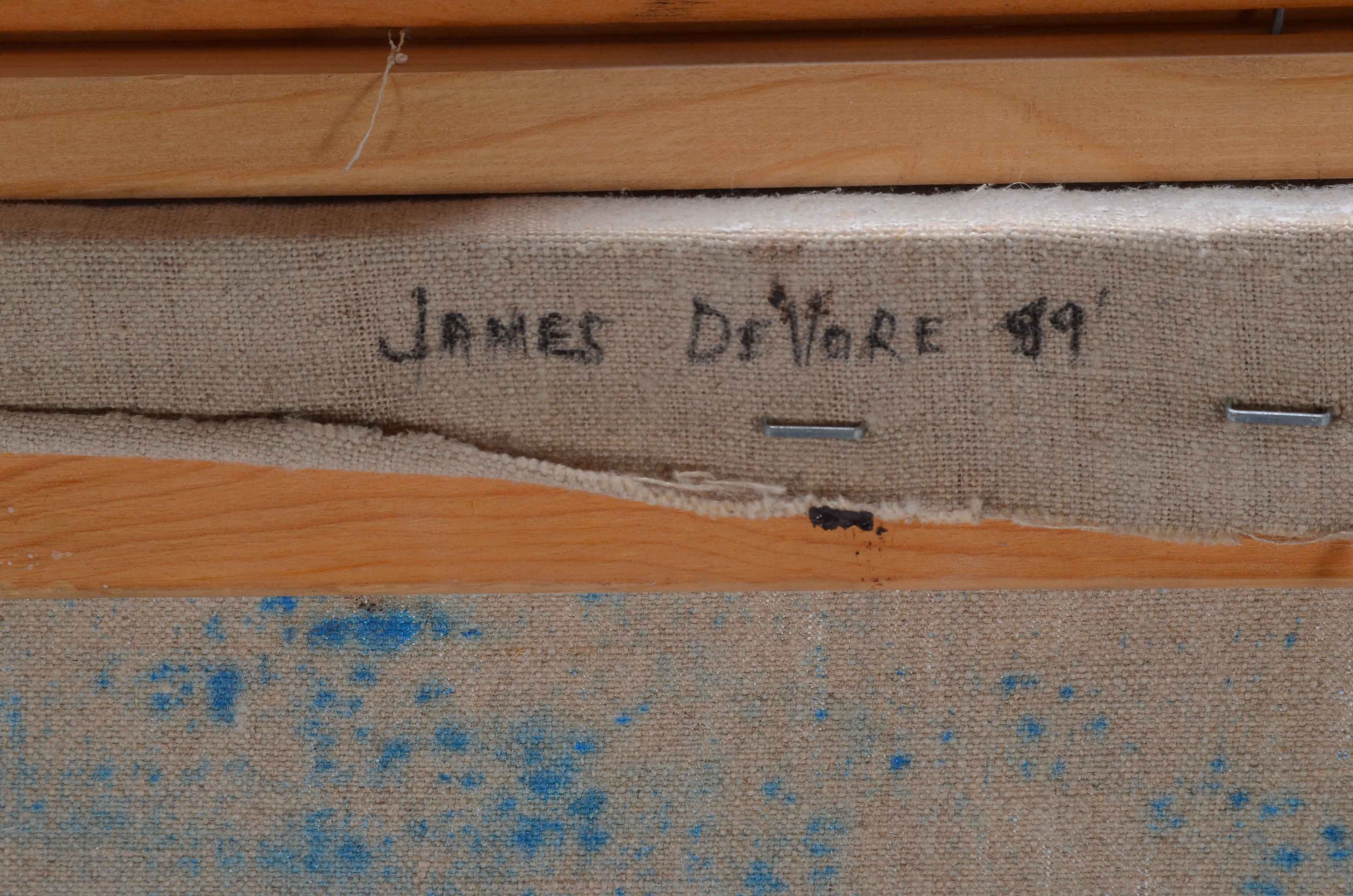 James Devore Oil Painting "Ohio Farm"