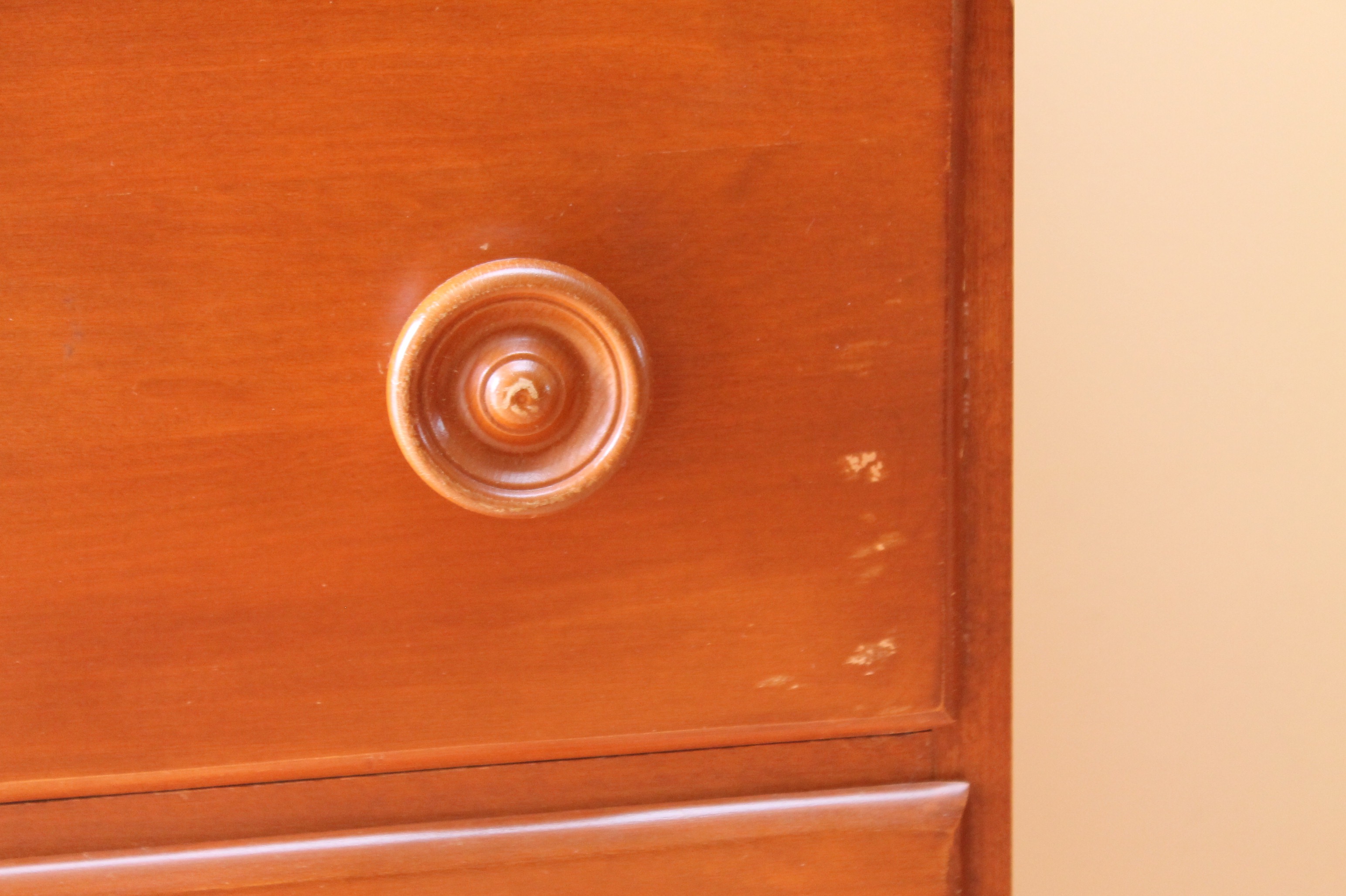 Antique Jenny Lind Dresser and Chest of Drawers