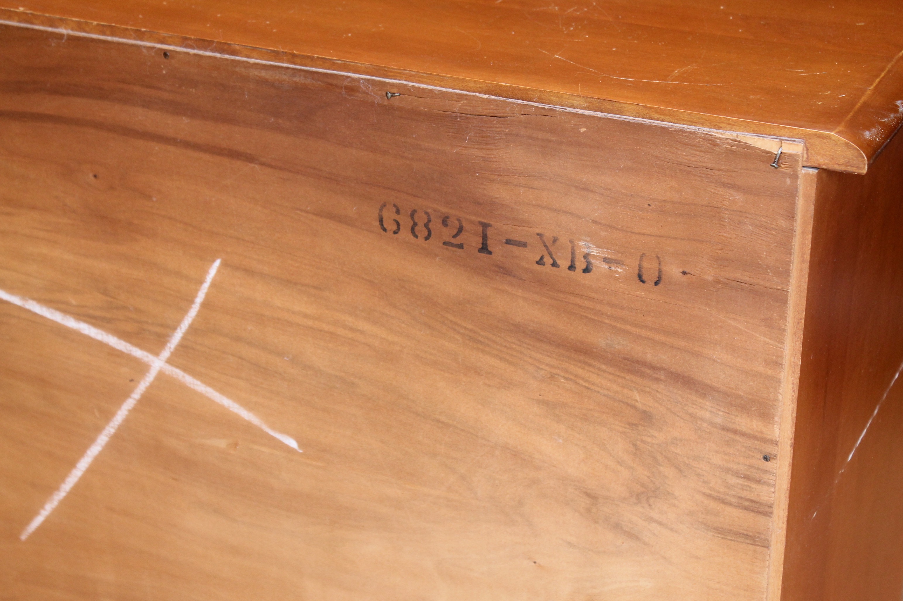 Antique Jenny Lind Dresser and Chest of Drawers