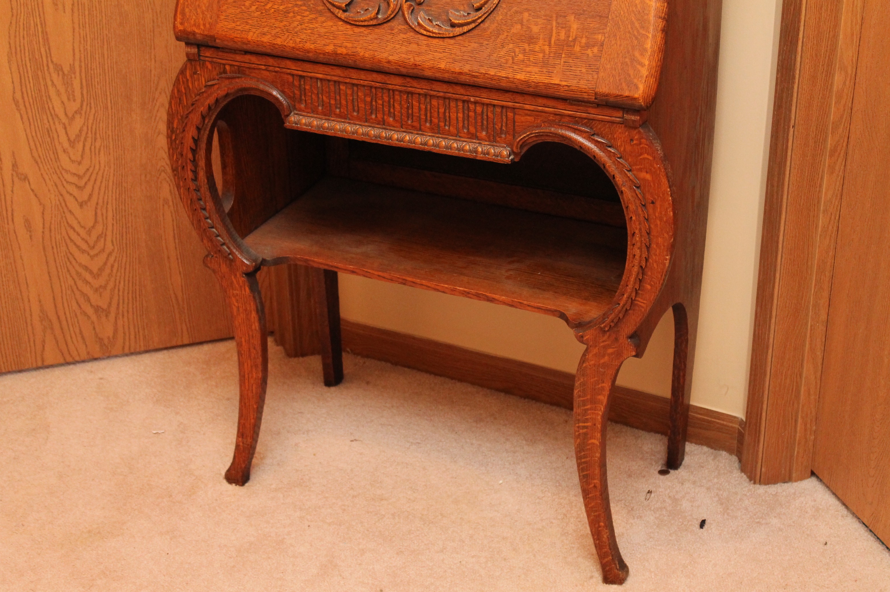 Antique Oak Secretary