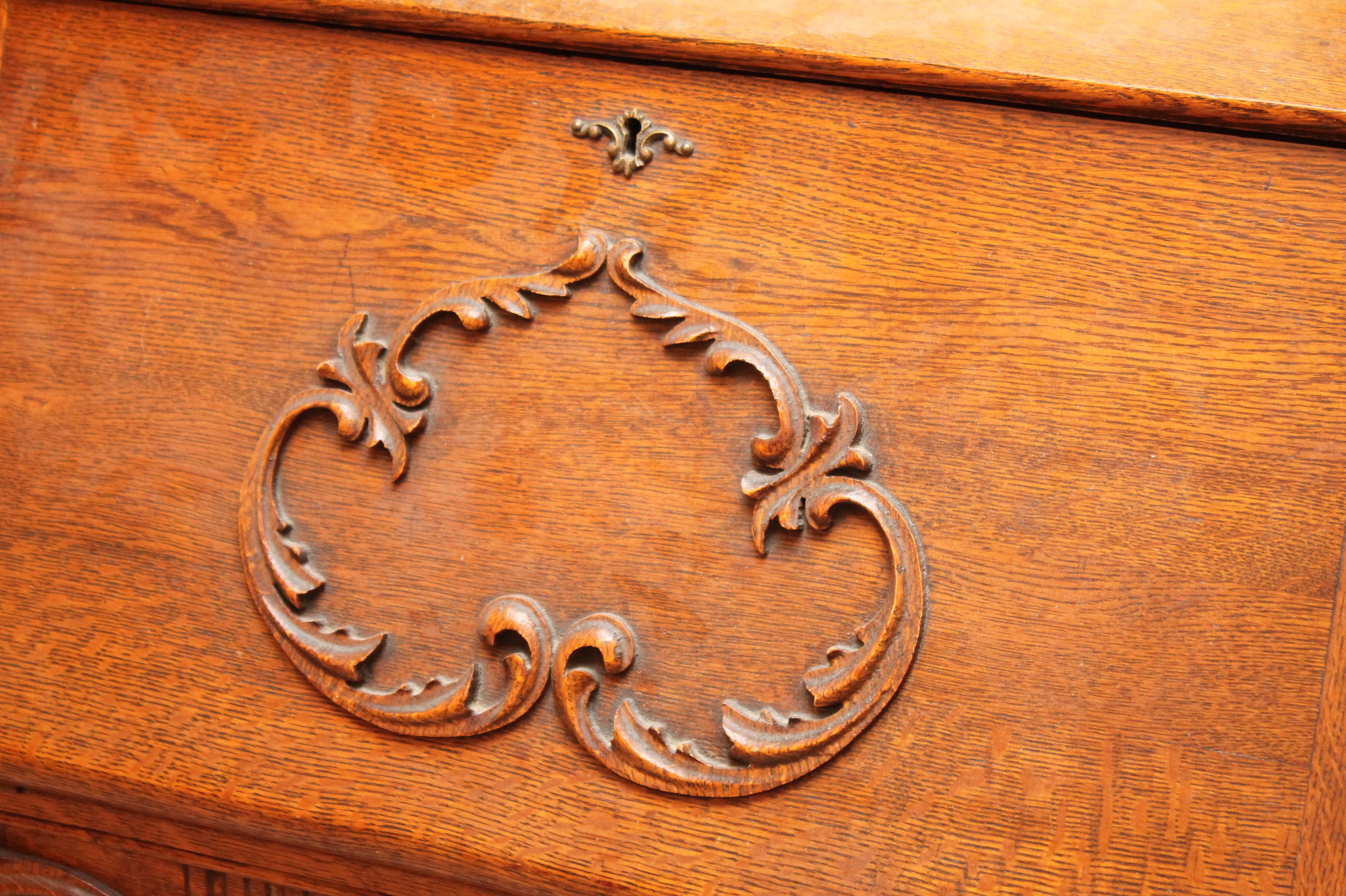 Antique Oak Secretary