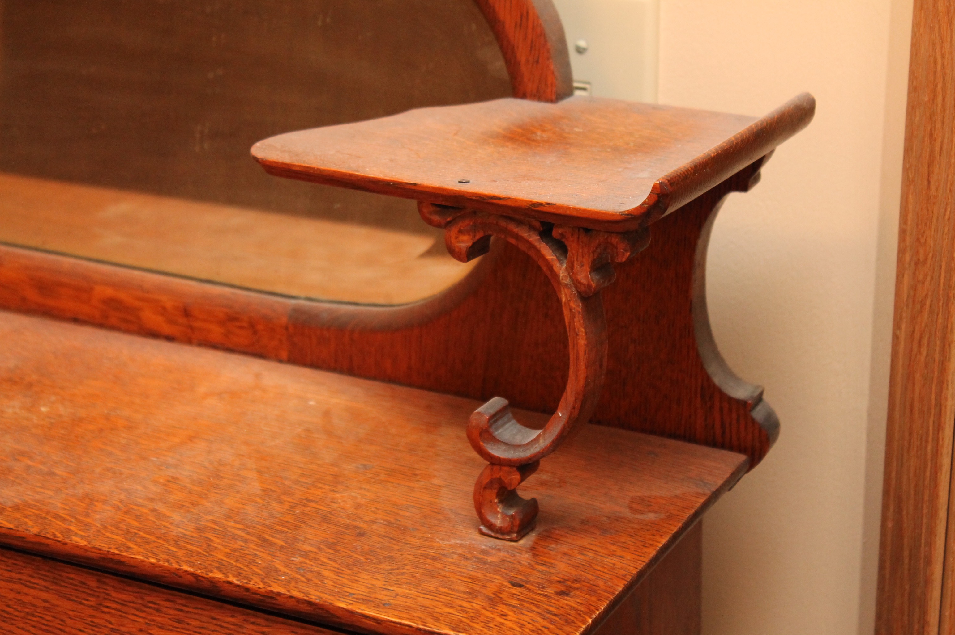 Antique Oak Secretary