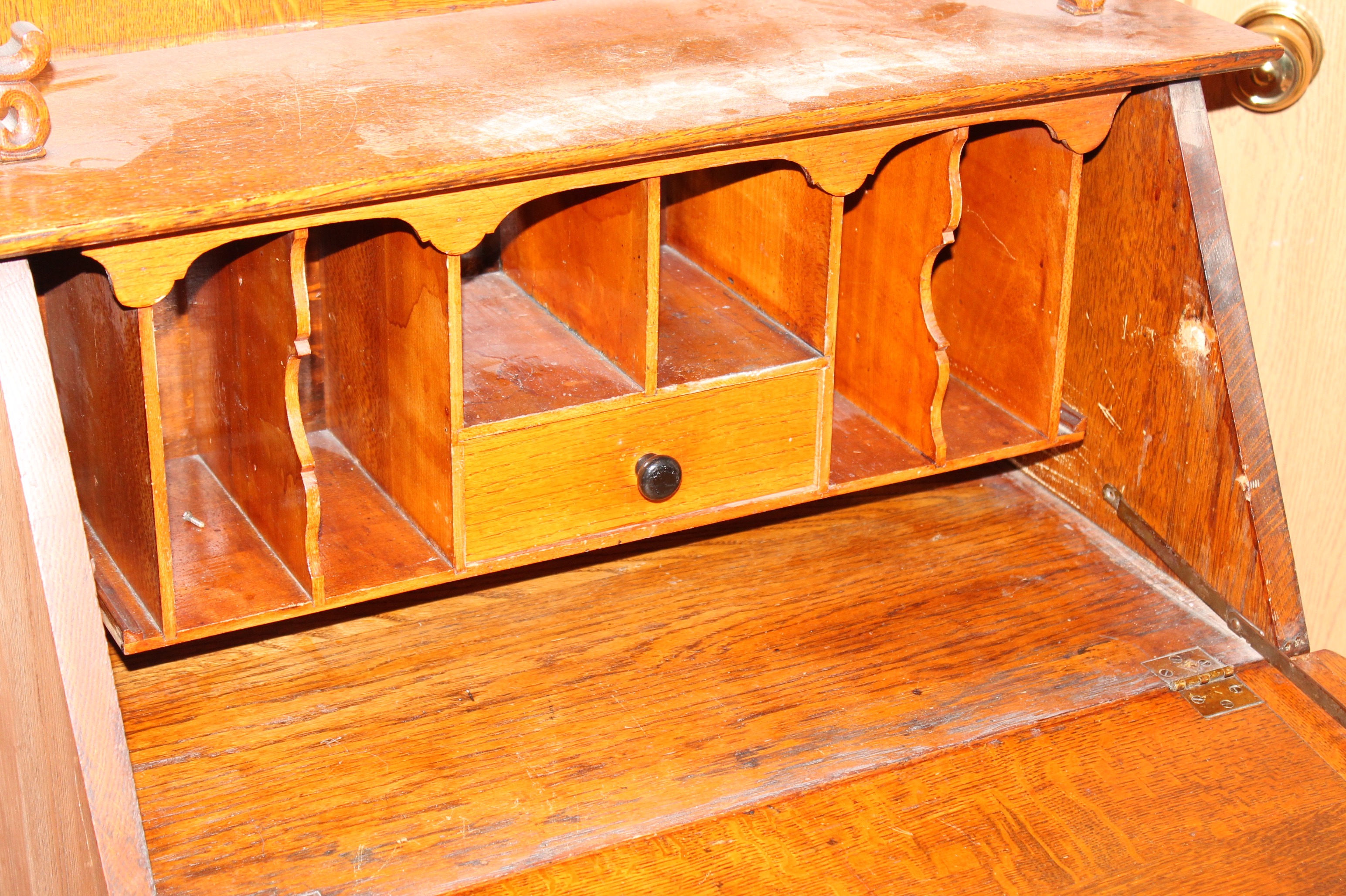 Antique Oak Secretary