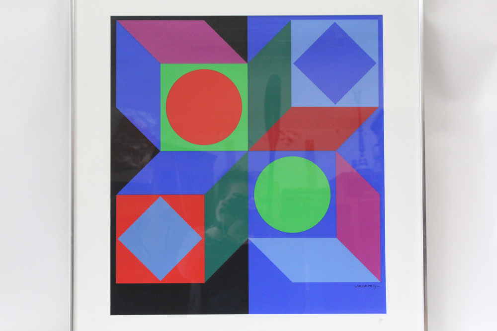 Serigraph After Victor Vasarely "Lapidre Caruegue"