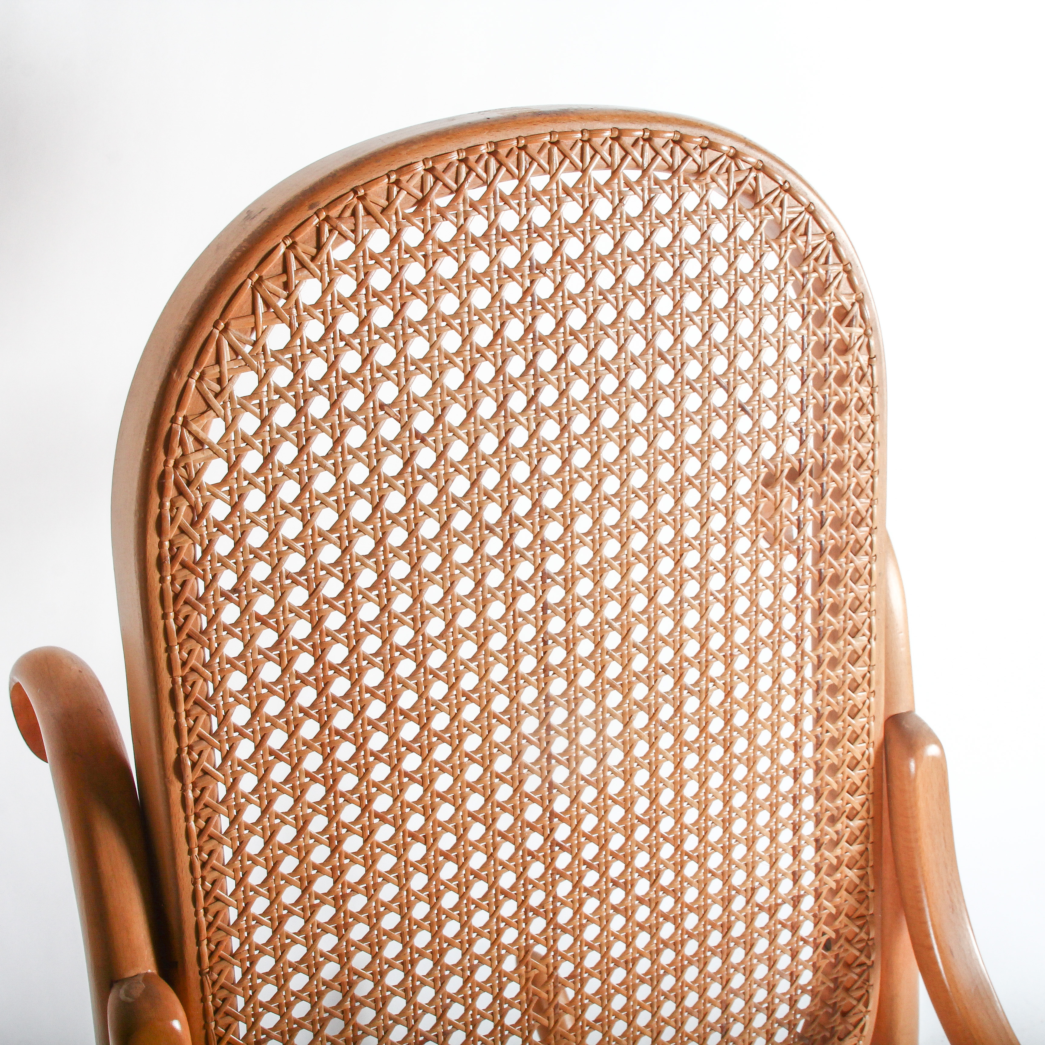 Bentwood Cane Rocking Chair