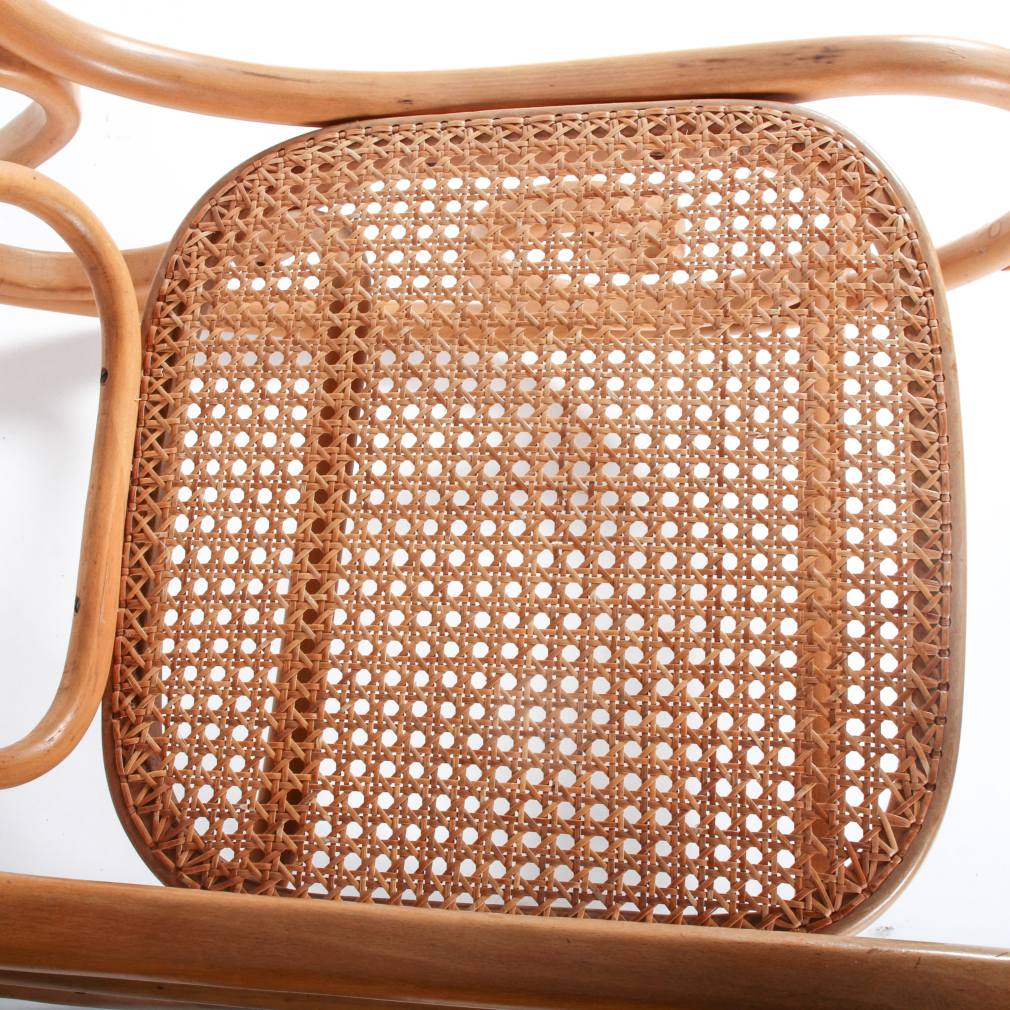 Bentwood Cane Rocking Chair