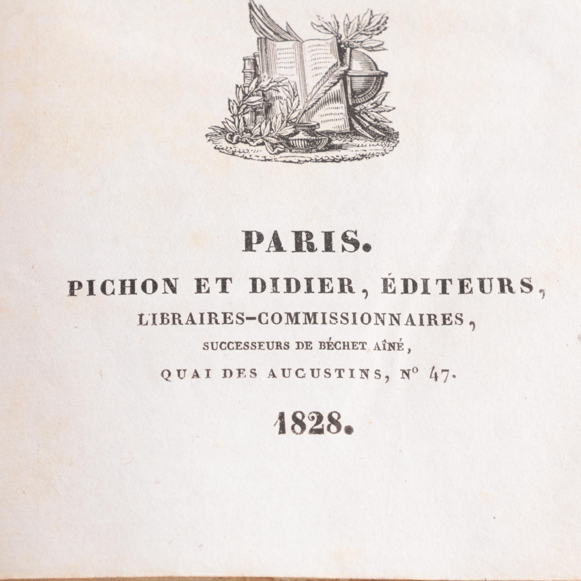 1828 Second Edition "Lettres de Famille Sur L'éducation" by Guizot