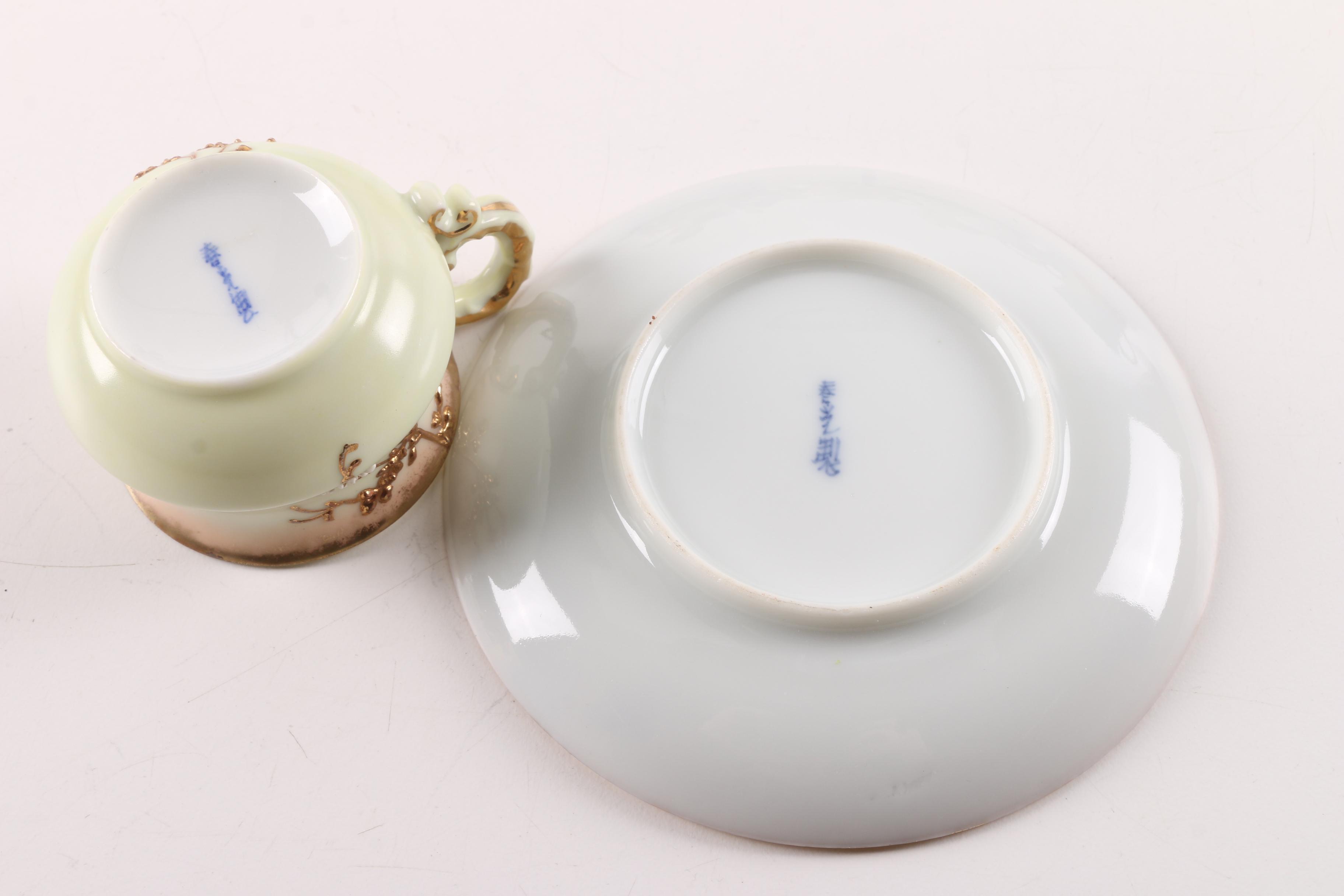 1931 Royal Staffordshire "Old English Oak" and Other Tea Ware