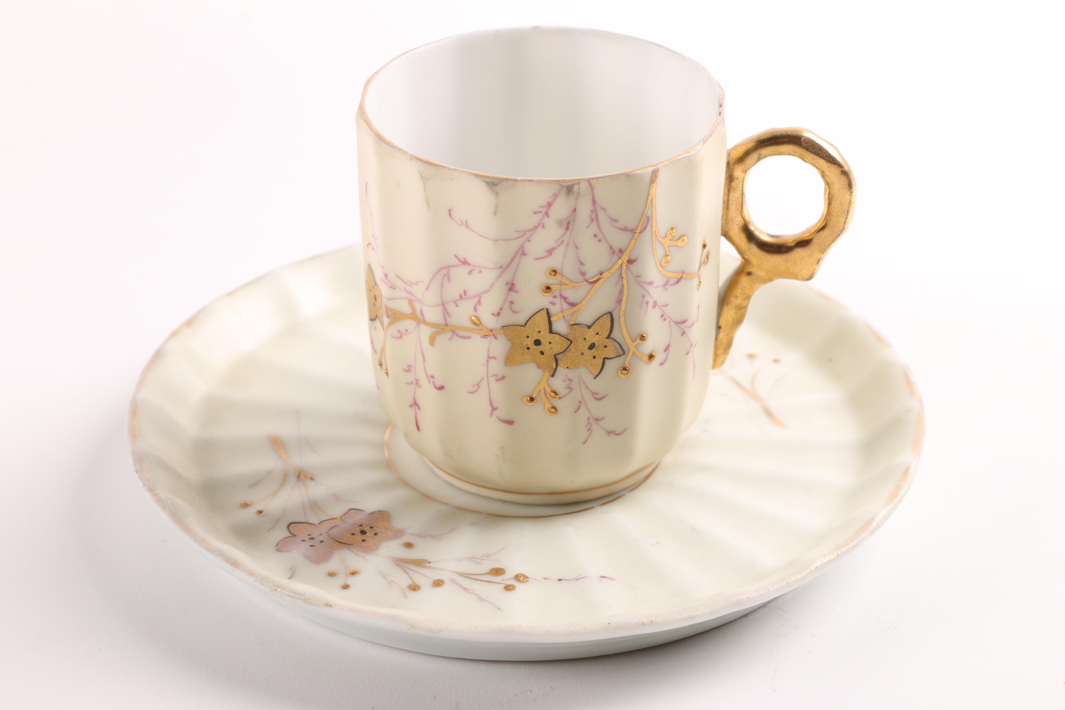 1931 Royal Staffordshire "Old English Oak" and Other Tea Ware