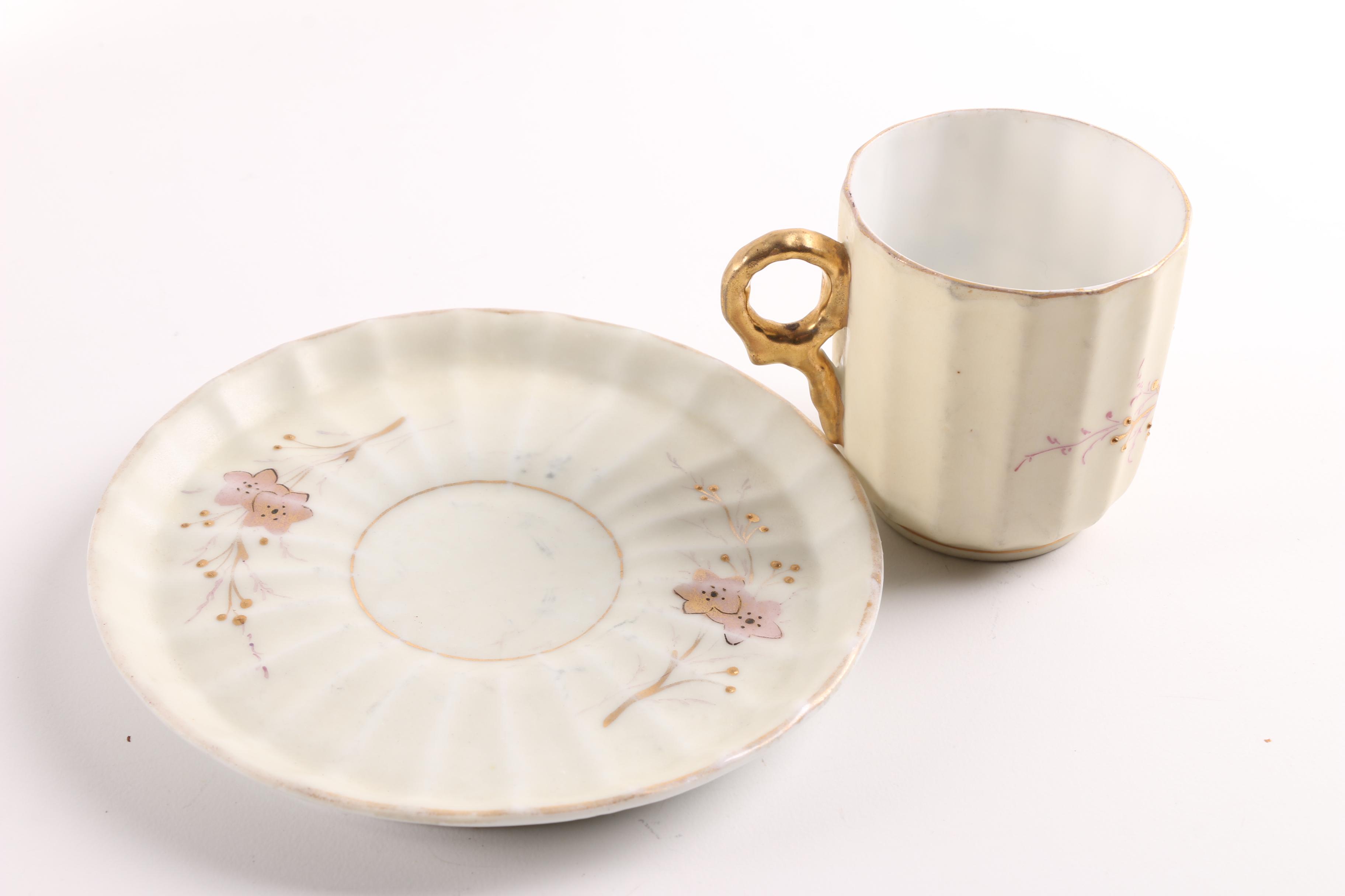 1931 Royal Staffordshire "Old English Oak" and Other Tea Ware