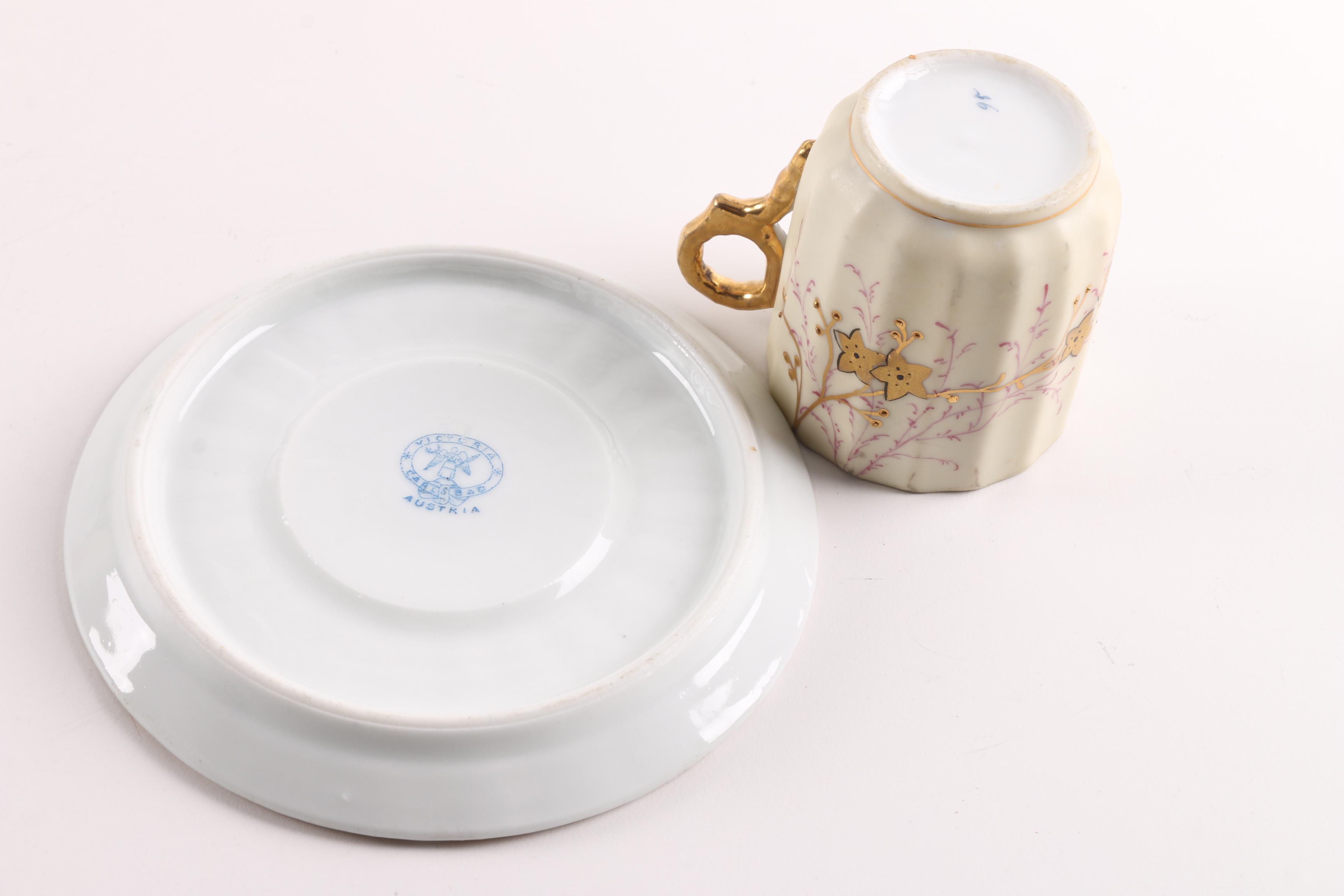 1931 Royal Staffordshire "Old English Oak" and Other Tea Ware