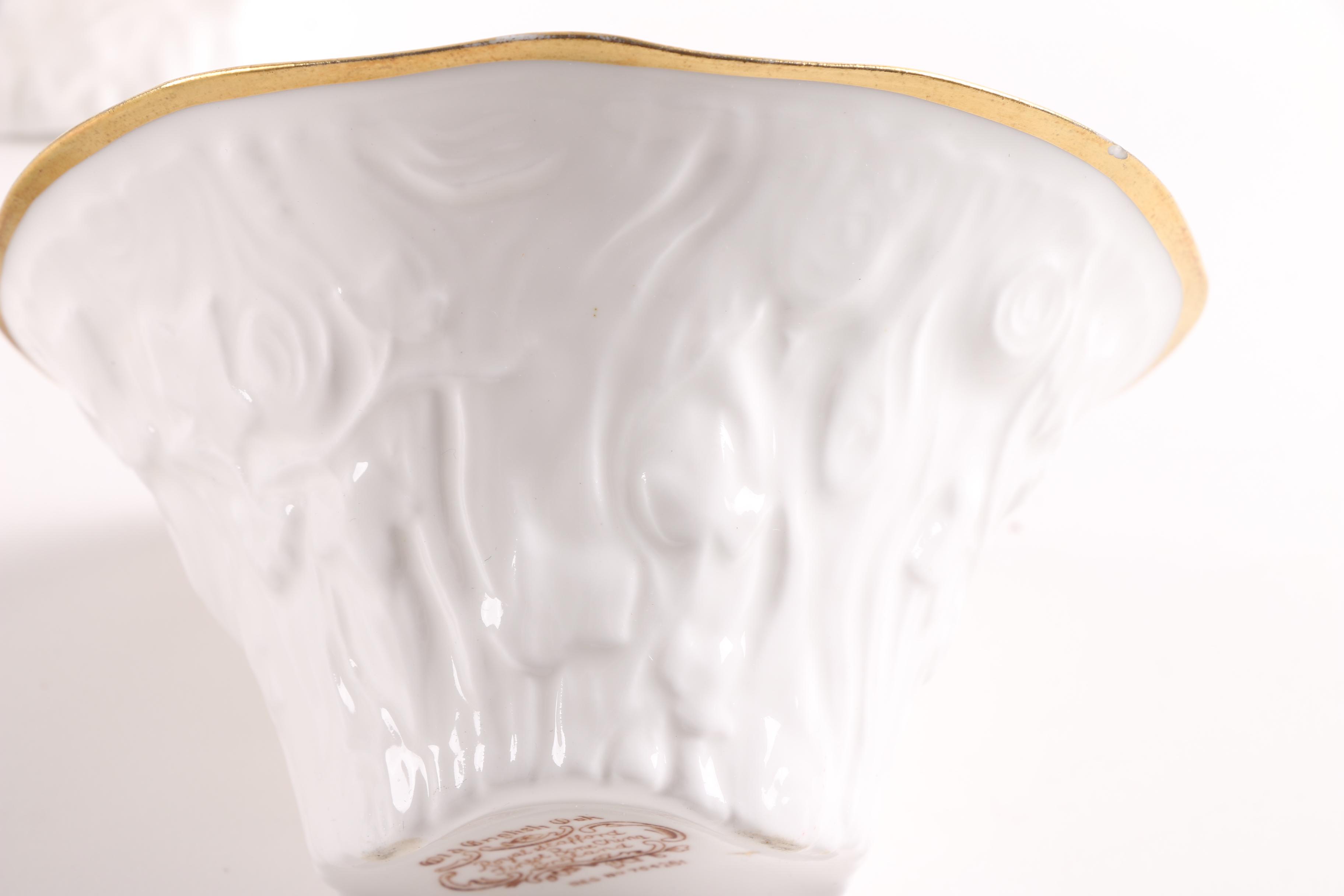 1931 Royal Staffordshire "Old English Oak" and Other Tea Ware