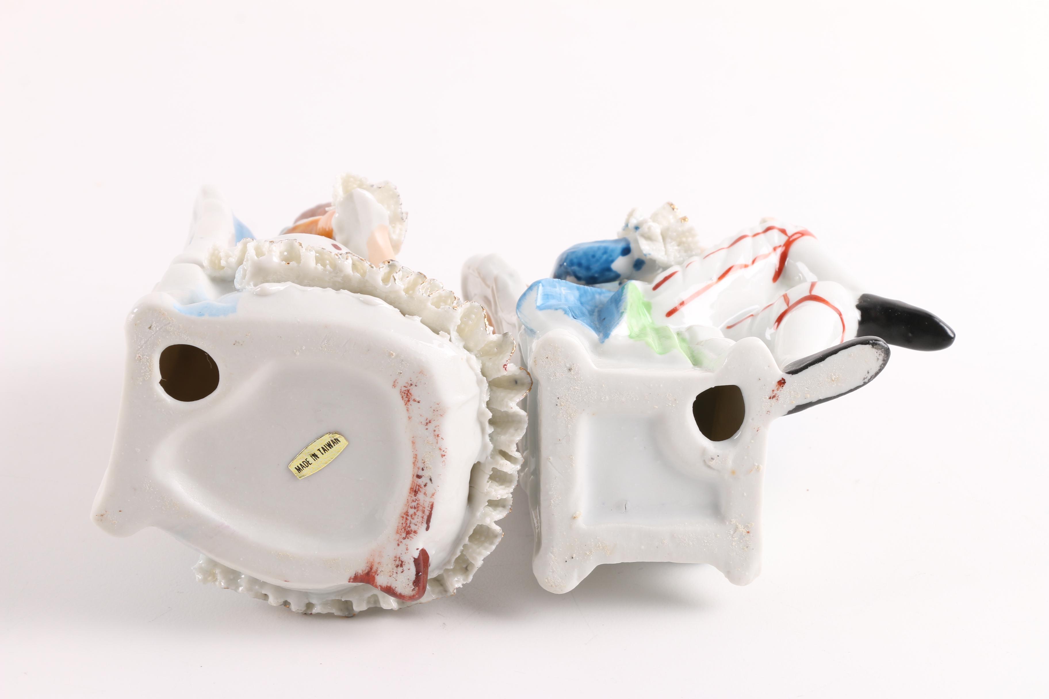 1931 Royal Staffordshire "Old English Oak" and Other Tea Ware