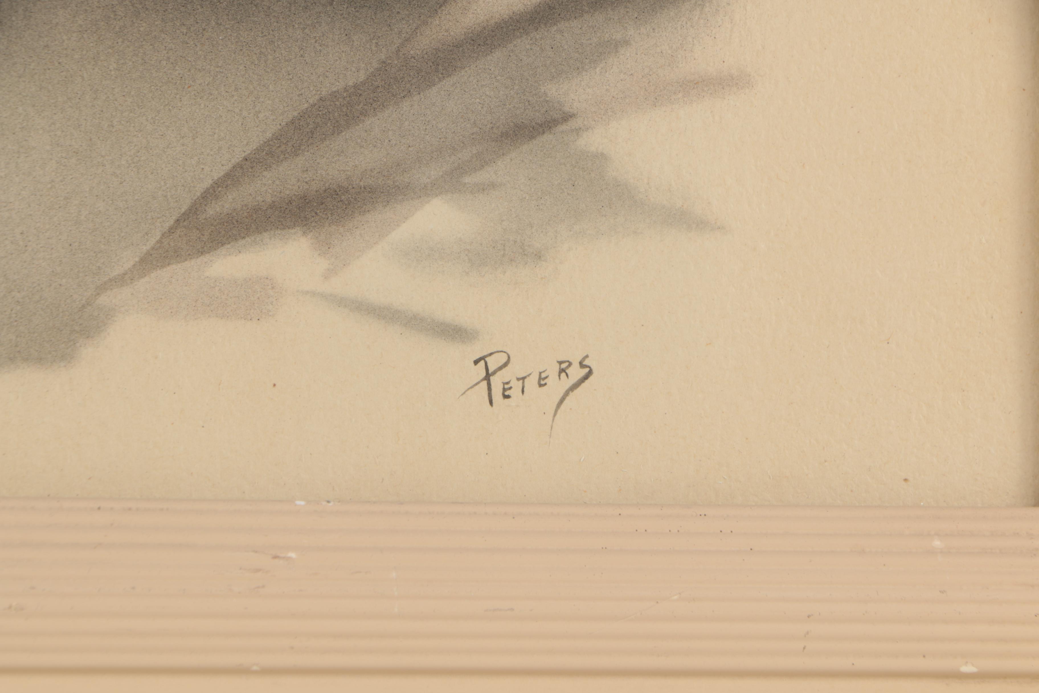 Harris and Peters Watercolor Airbrush Paintings