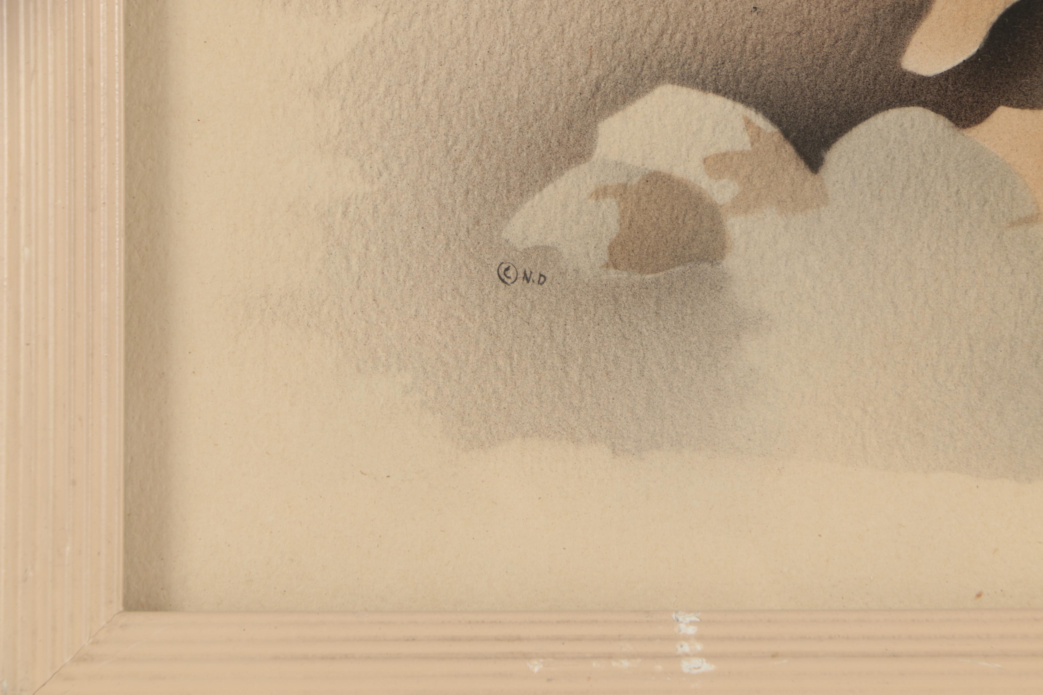 Harris and Peters Watercolor Airbrush Paintings