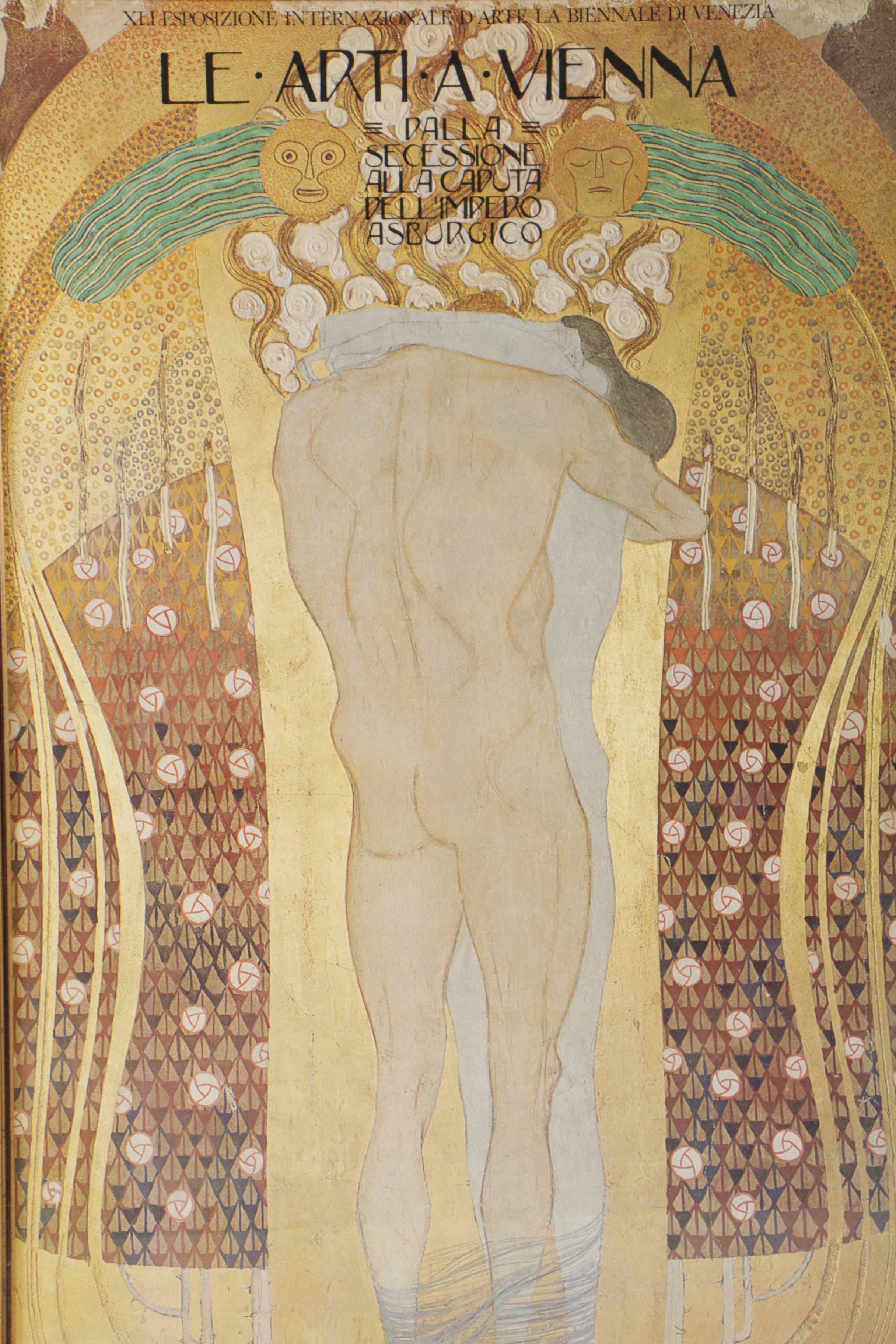 Offset Lithograph Venice Art Poster Featuring Gustav Klimt