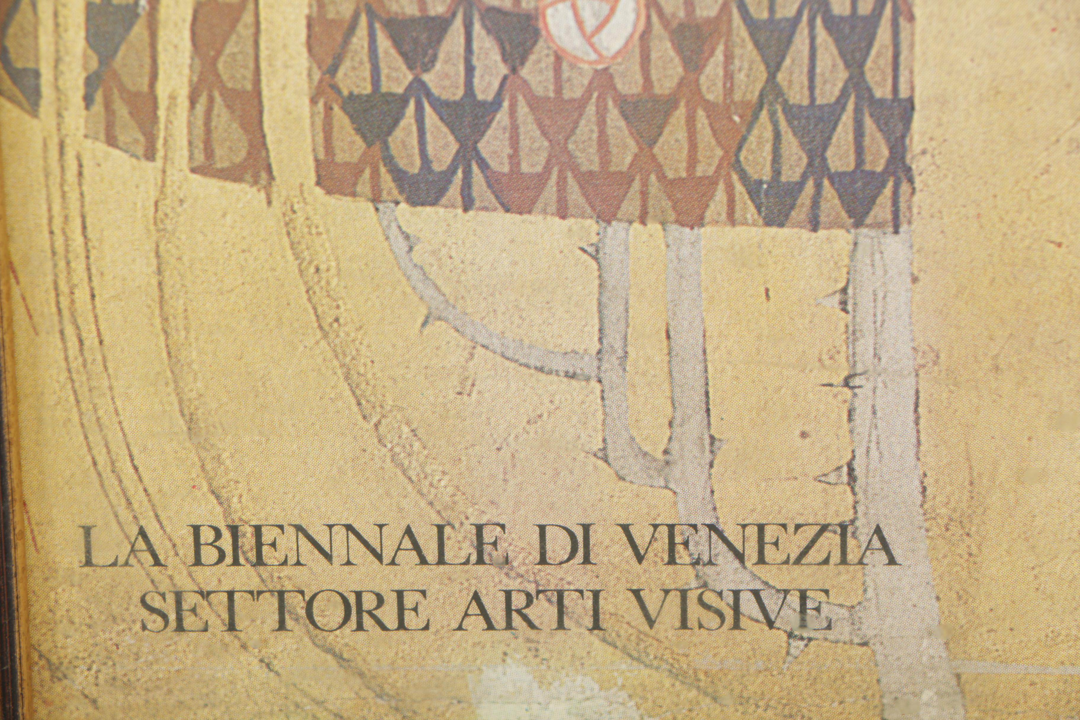 Offset Lithograph Venice Art Poster Featuring Gustav Klimt