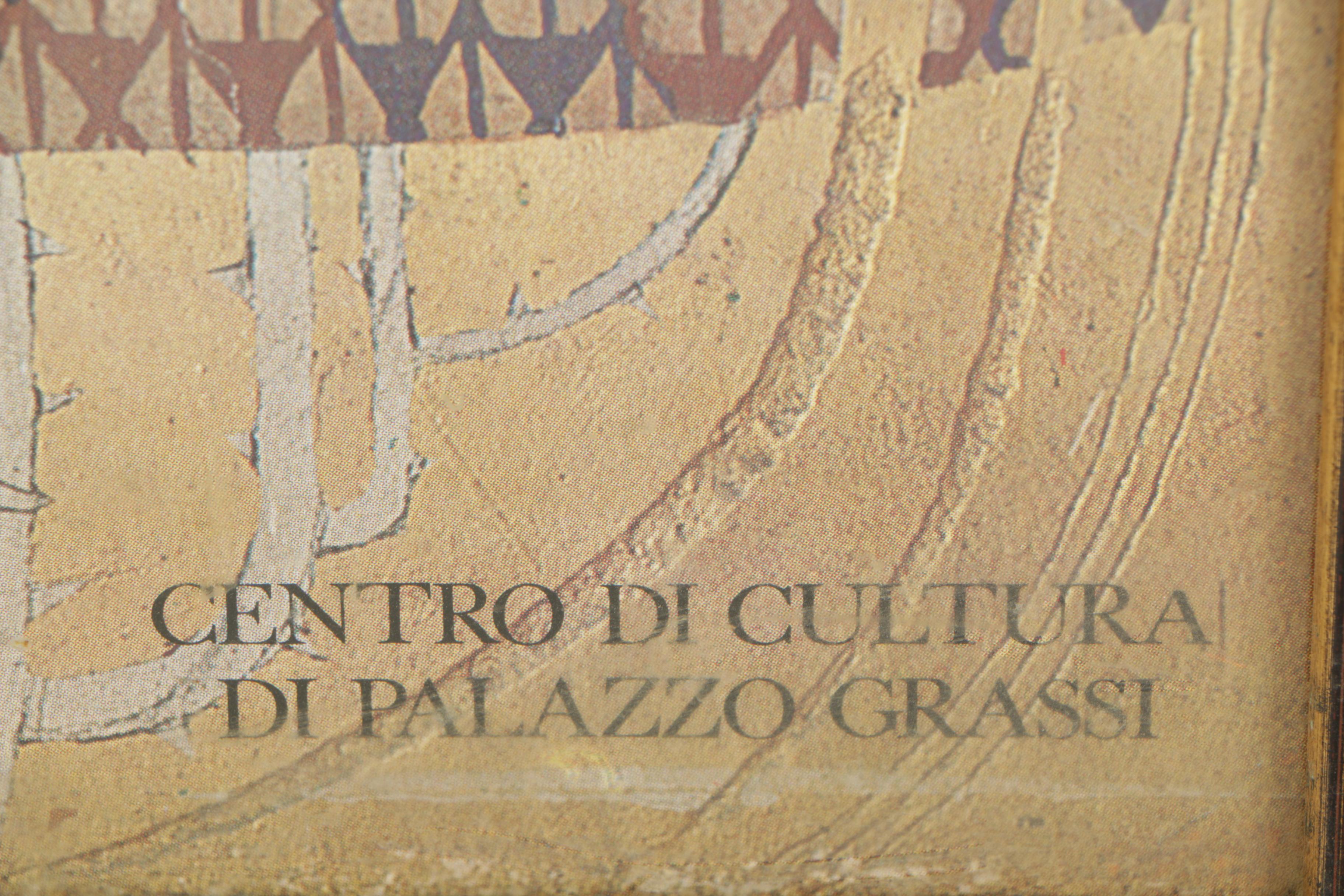 Offset Lithograph Venice Art Poster Featuring Gustav Klimt