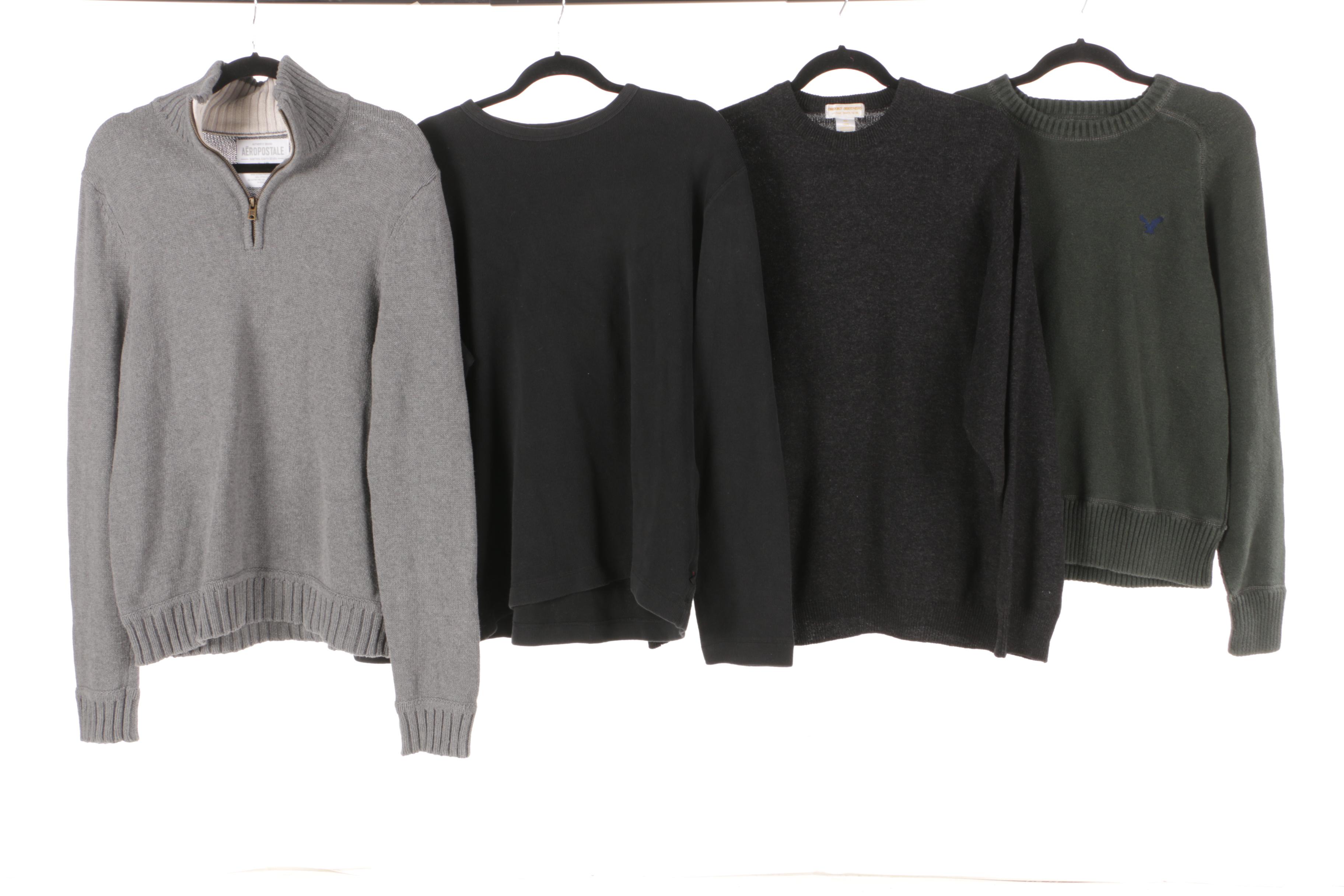 Men's Shirts and Sweaters Including J.Crew, Ralph Lauren Rugby and Aeropostale