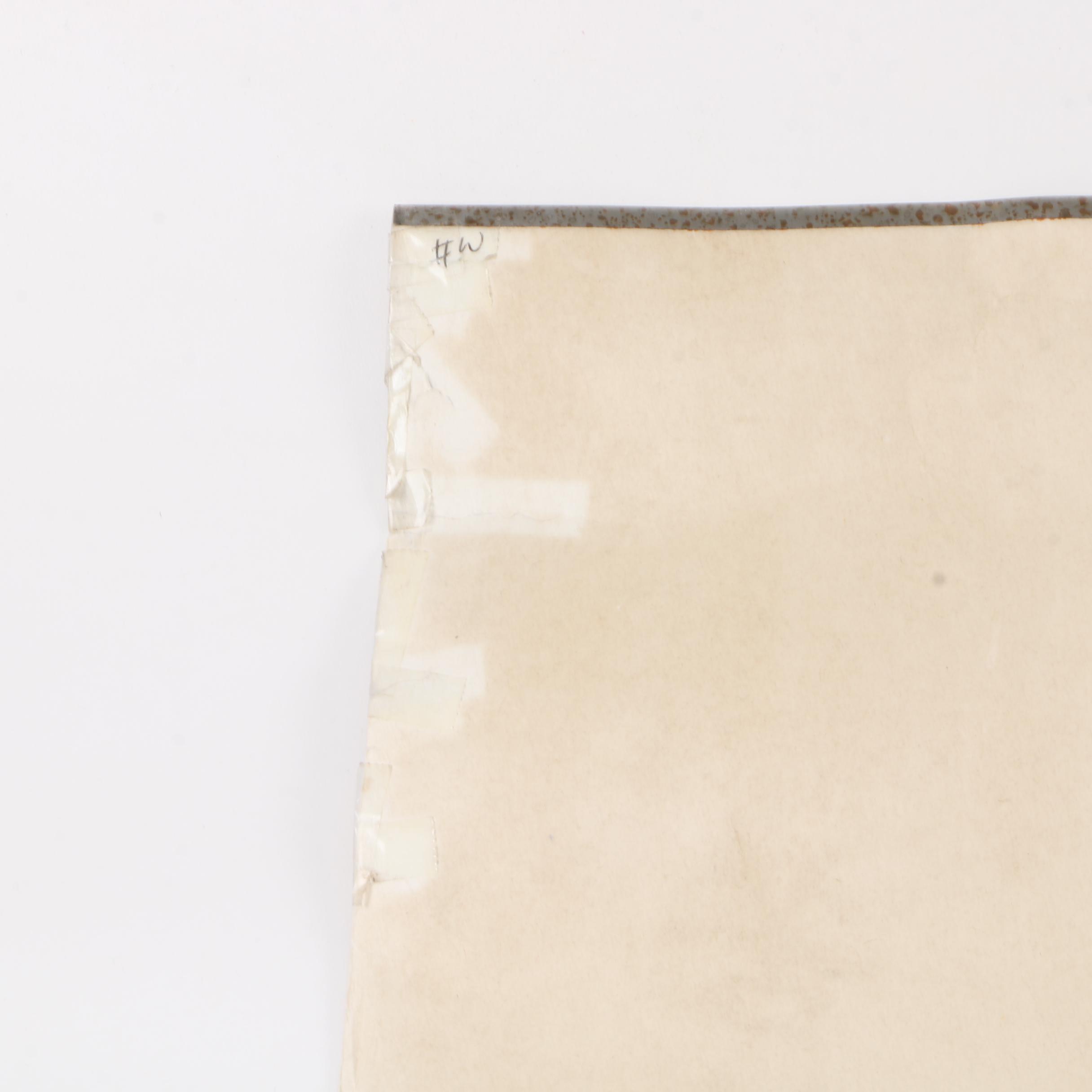 Offset Lithograph Print after Vintage Chinese Cosmetics Advertisement Poster