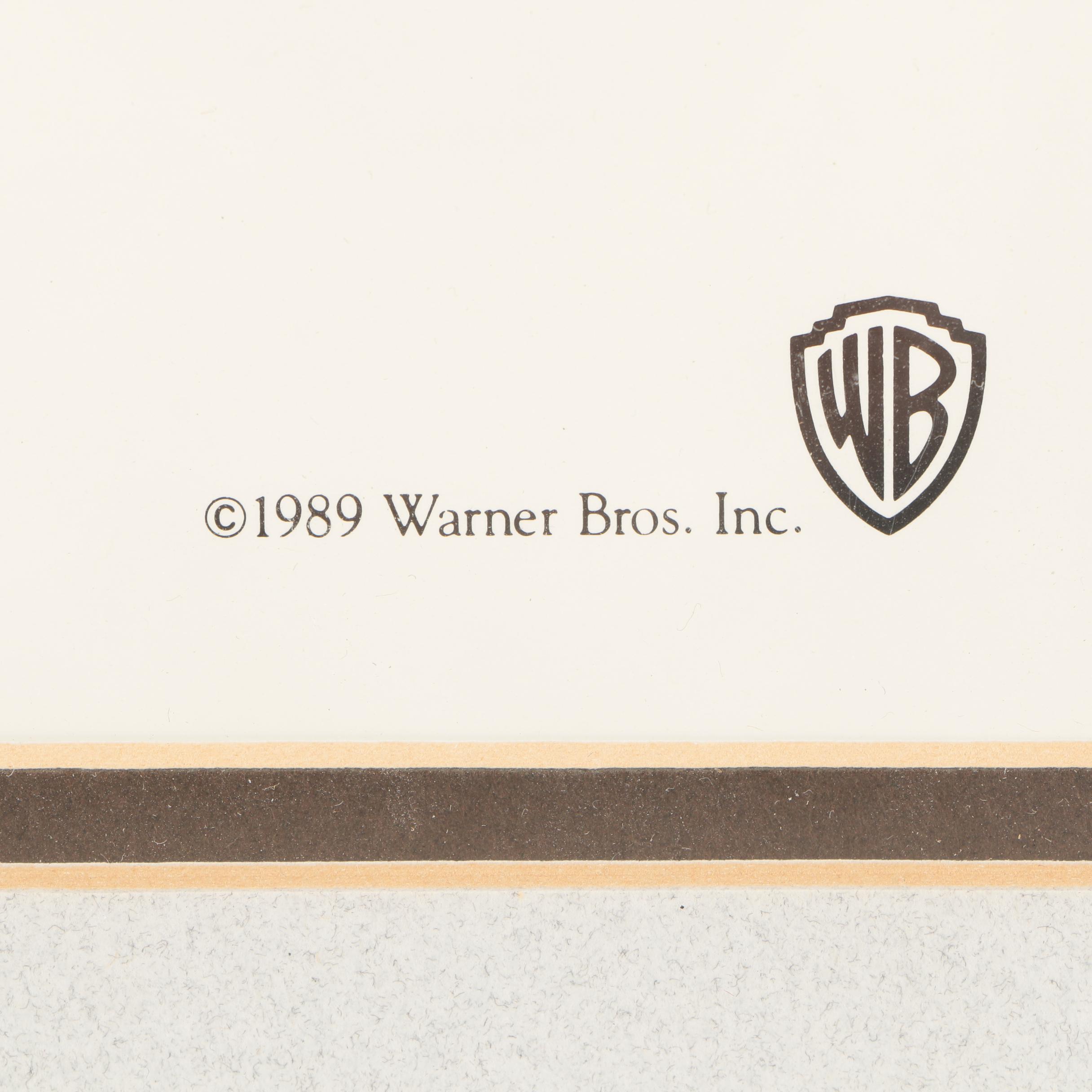 Mel Blanc Memorial "Speechless" Offset Lithograph