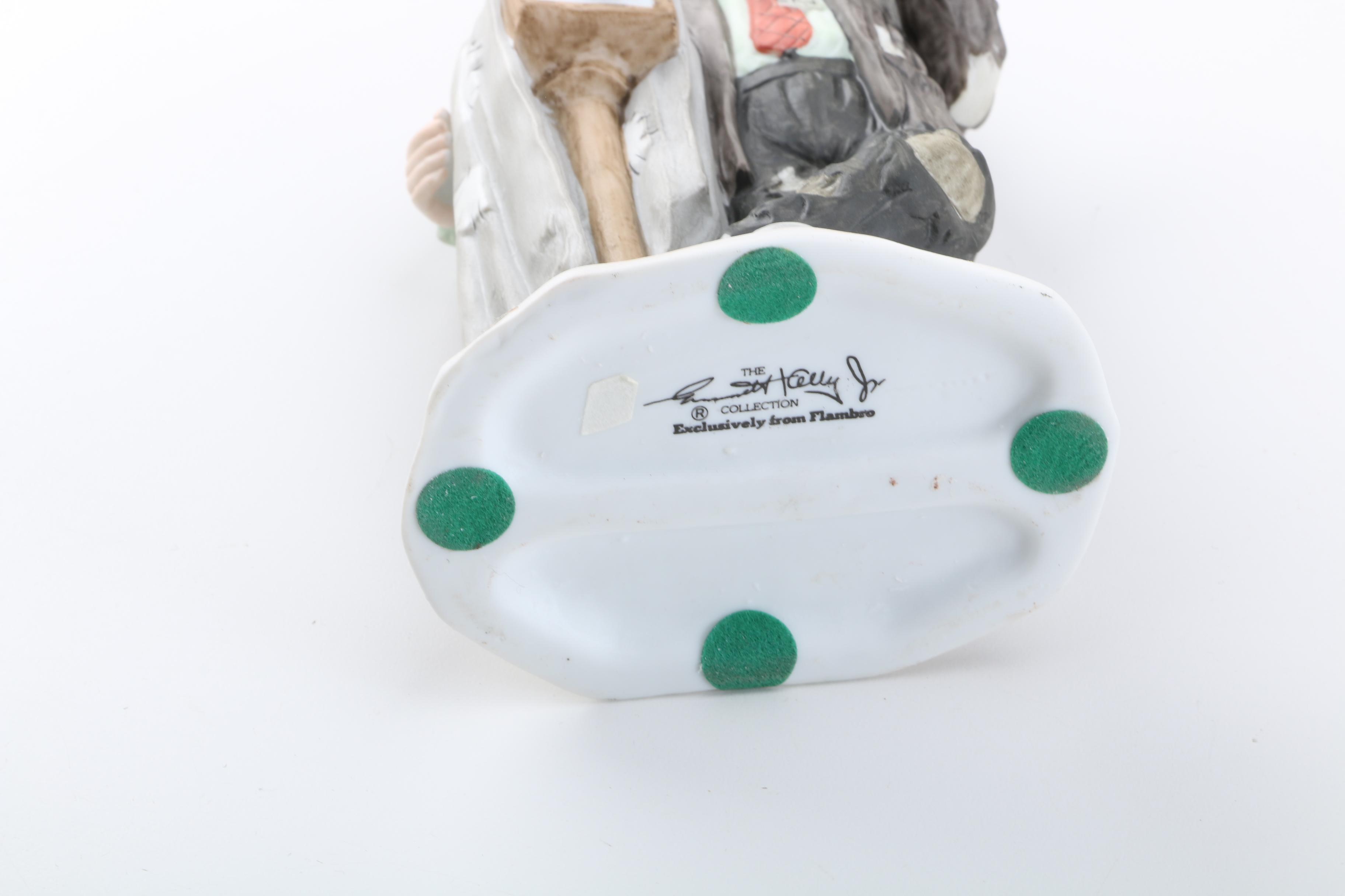 Flambro Emmett Kelly Jr. Clown Figurines